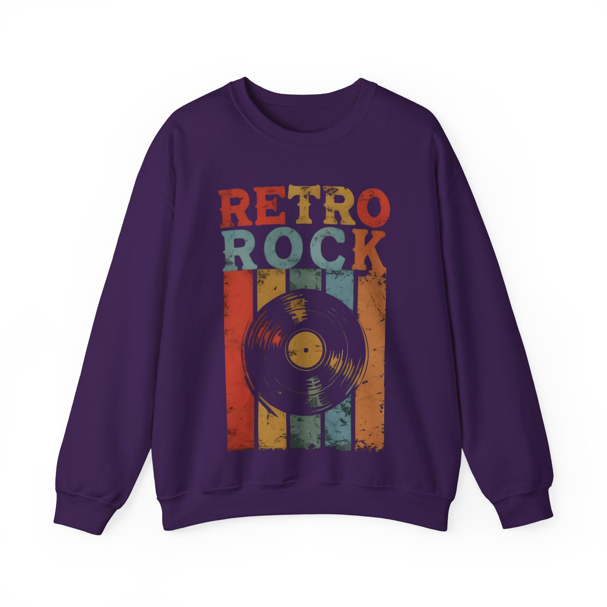 Retro Rock Unisex Crewneck Sweatshirt - Vintage Music Vibes