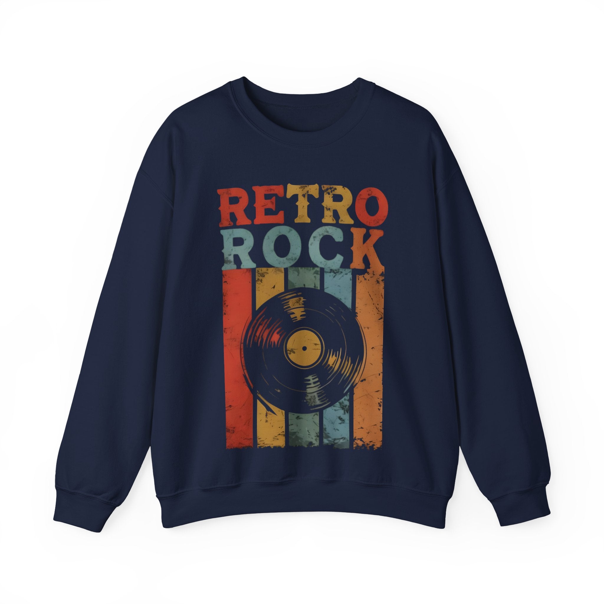 Retro Rock Unisex Crewneck Sweatshirt - Vintage Music Vibes