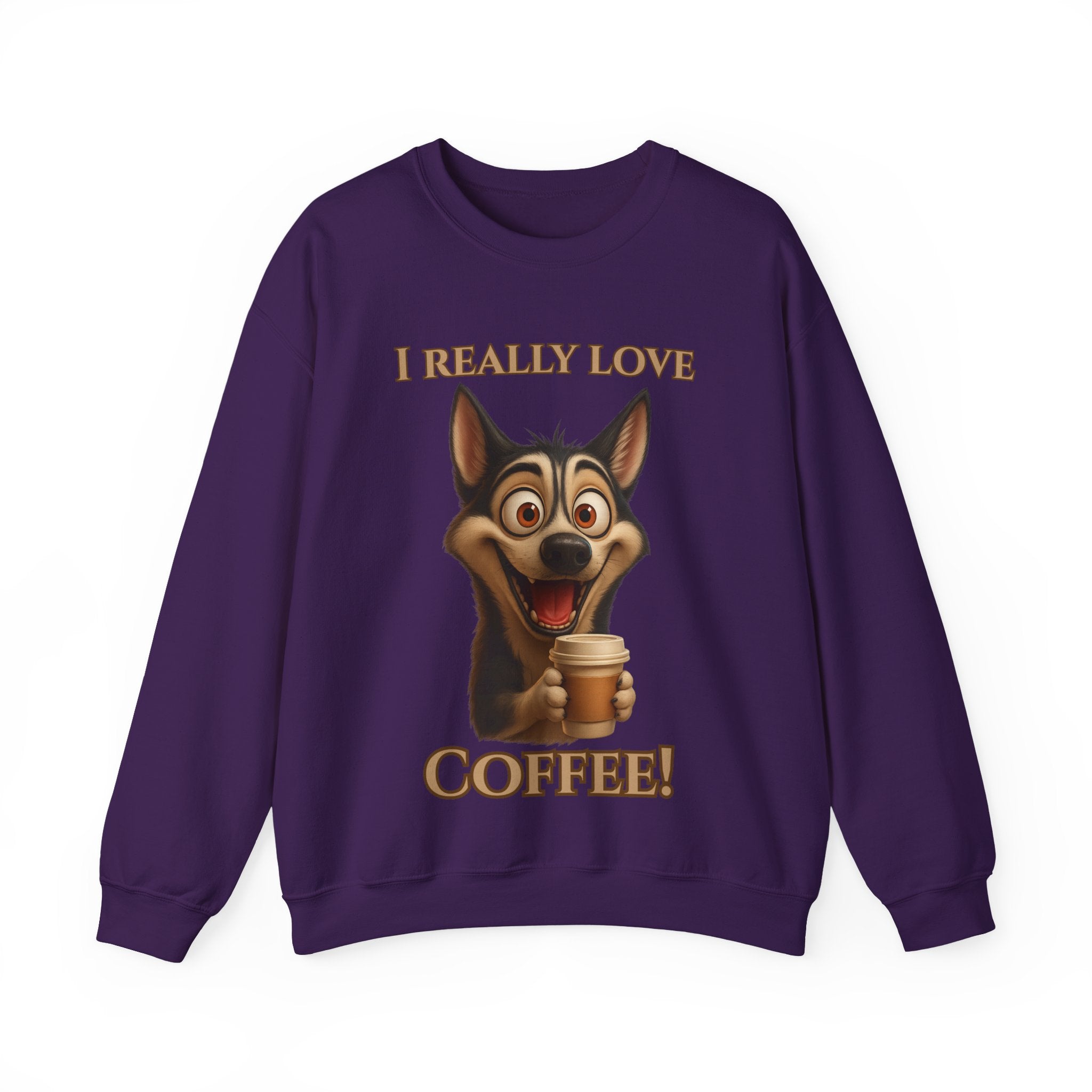 Funny Dog Coffee Sweatshirt