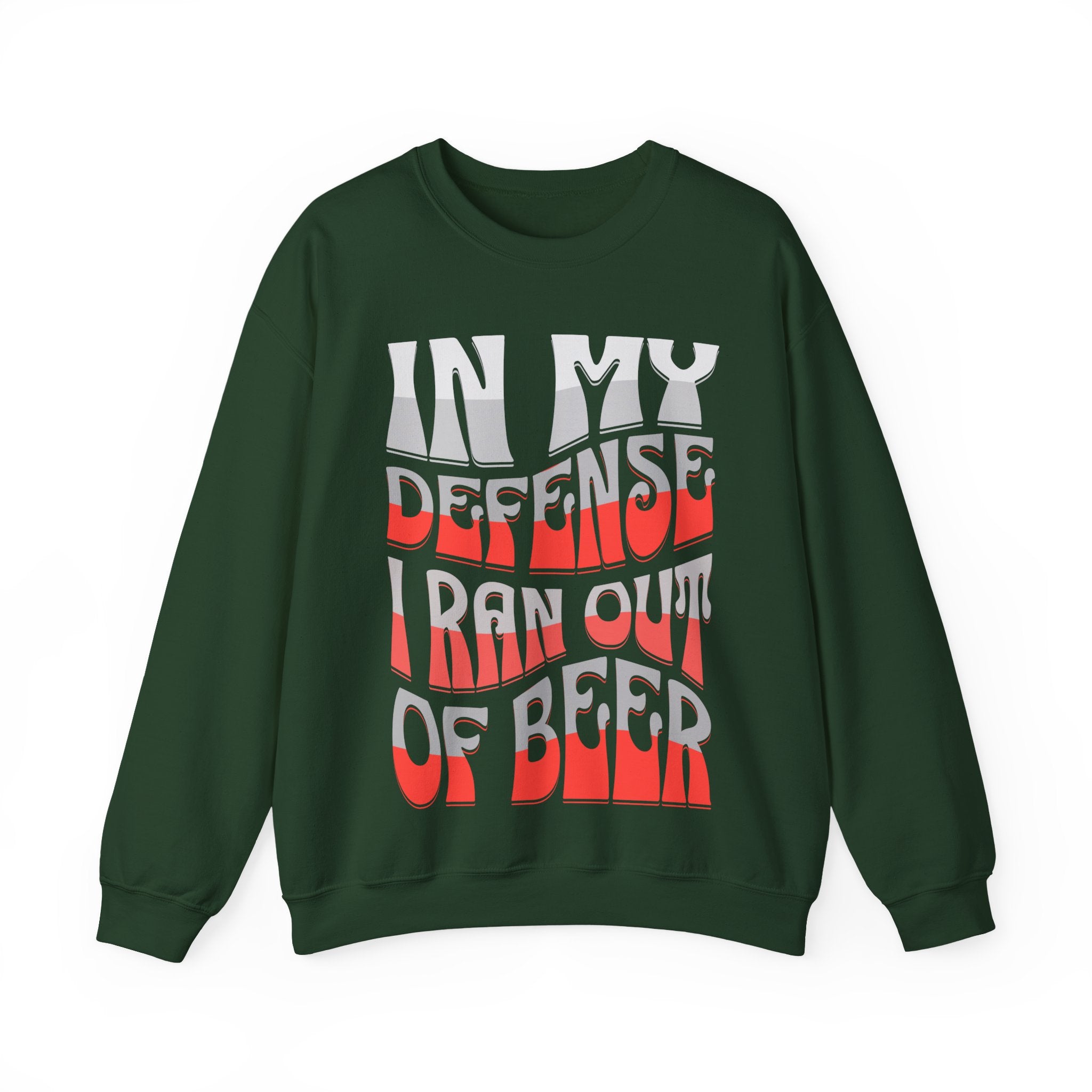 Funny Beer Defense Unisex Sweatshirt