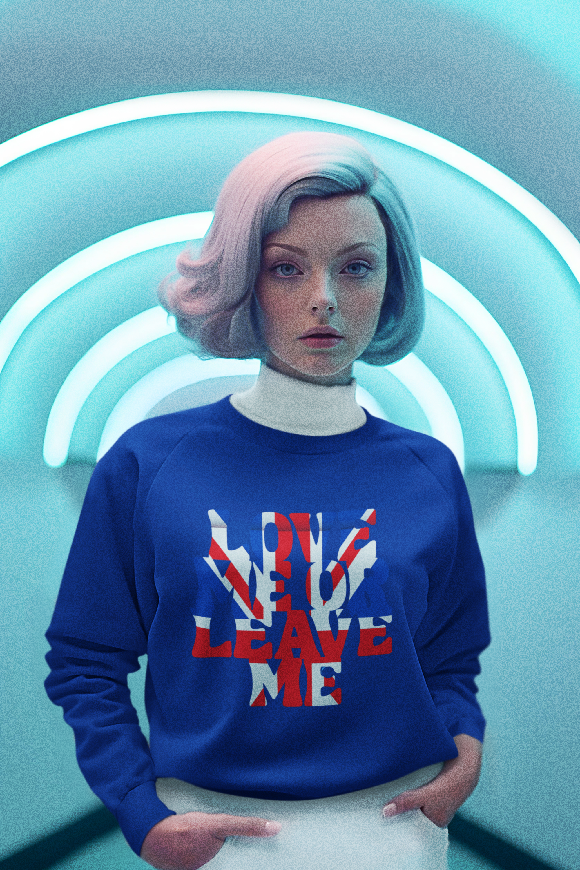 Union Jack Love Sweatshirt, British Pride, Unisex Clothing, Cozy Gift, Fall Fashion, Casual Wear, Travel Souvenir
