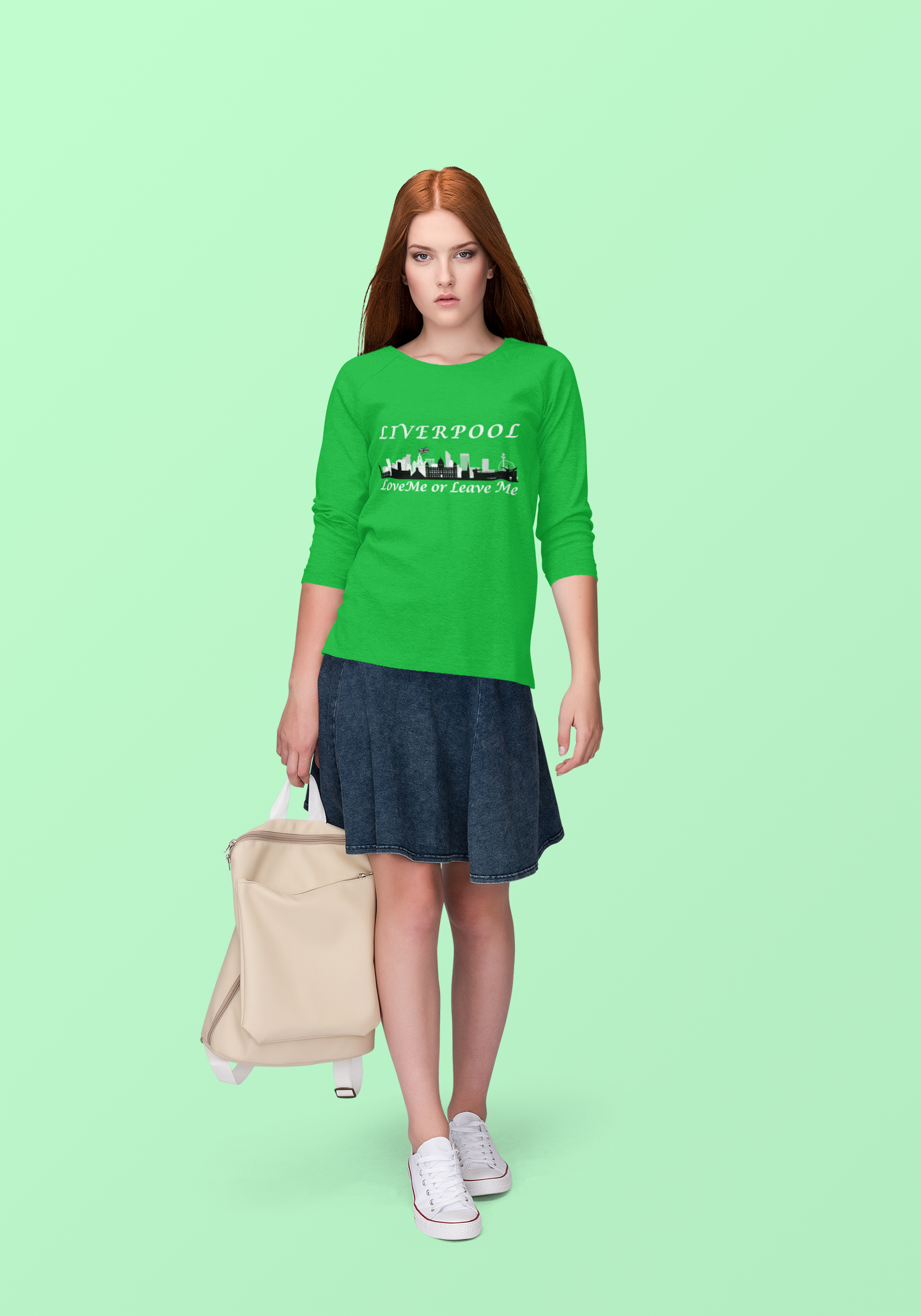 Liverpool Love Me or Leave Me Unisex Sweatshirt - Cozy, City Pride, Gift for Travelers, Casual Wear, Souvenir, Liverpool Merch