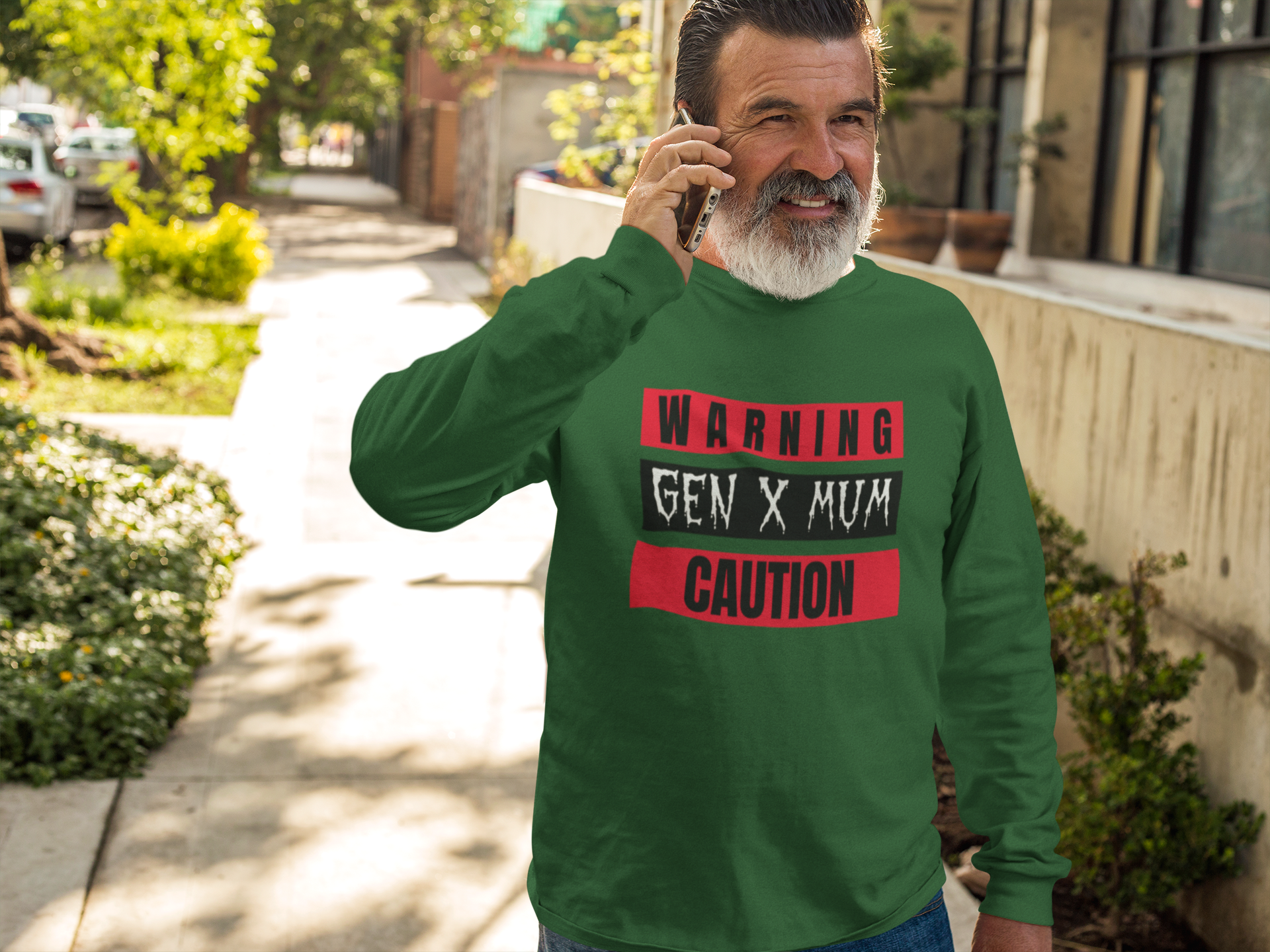 Gen X Warning Crewneck Sweatshirt, Vintage Sweatshirt, Unisex Sweater, Gift for Gen X, Retro Crewneck, Trendy Casual Wear