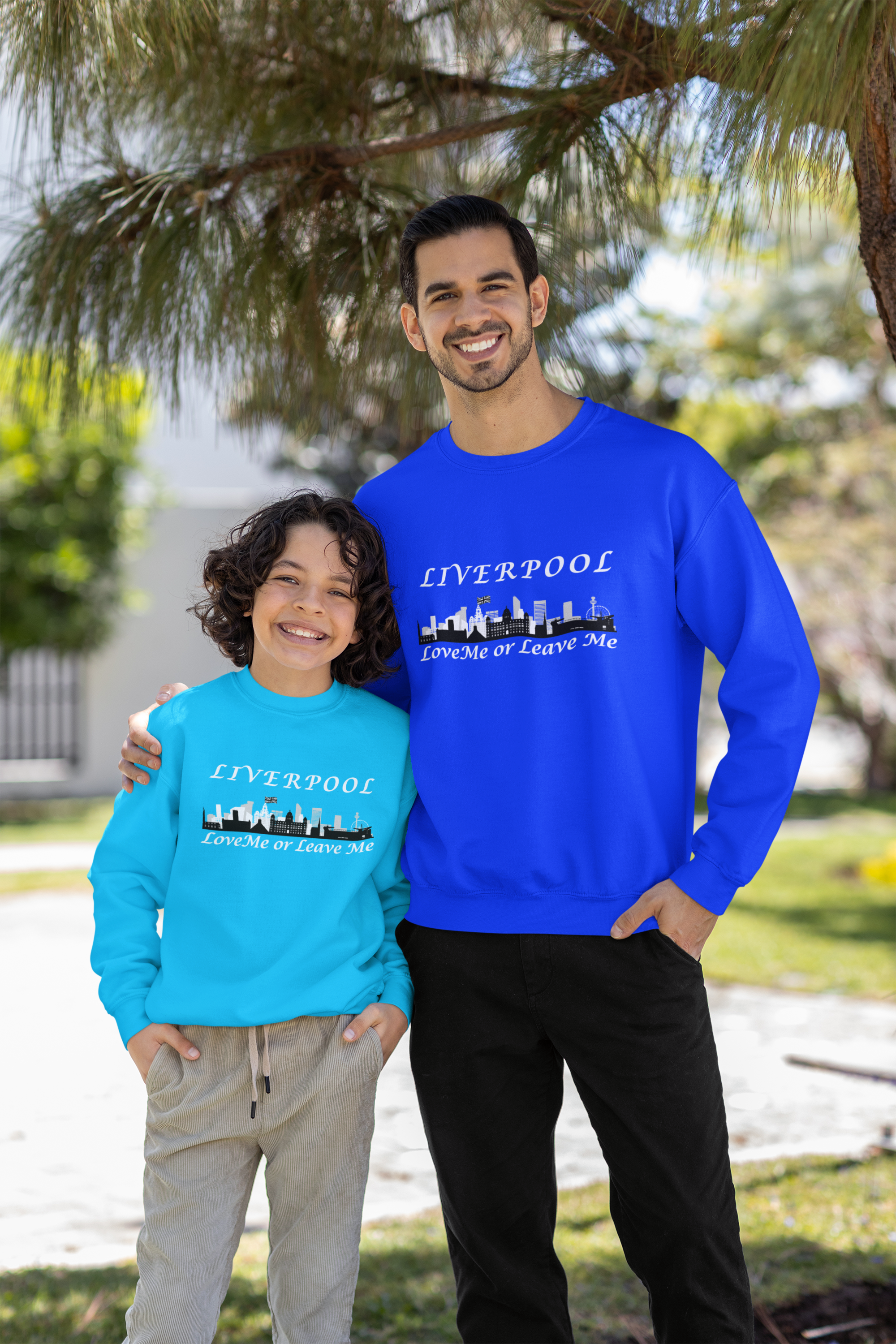 Liverpool Love Me or Leave Me Unisex Sweatshirt - Cozy, City Pride, Gift for Travelers, Casual Wear, Souvenir, Liverpool Merch