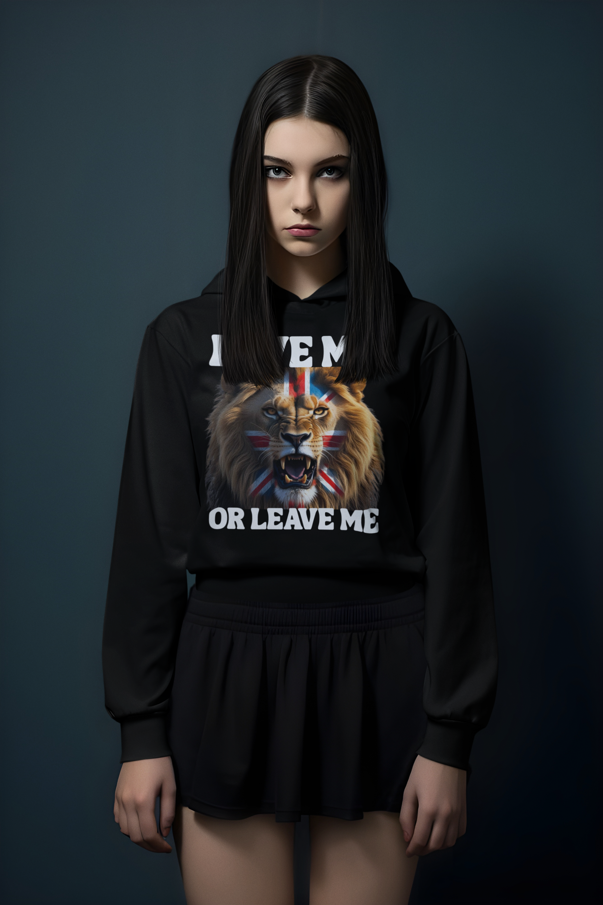 Bold Lion Print Unisex College Hoodie | Statement Sweatshirt for Students | Gift for Animal Lovers | Trendy Casual Wear | Hooded Pullover