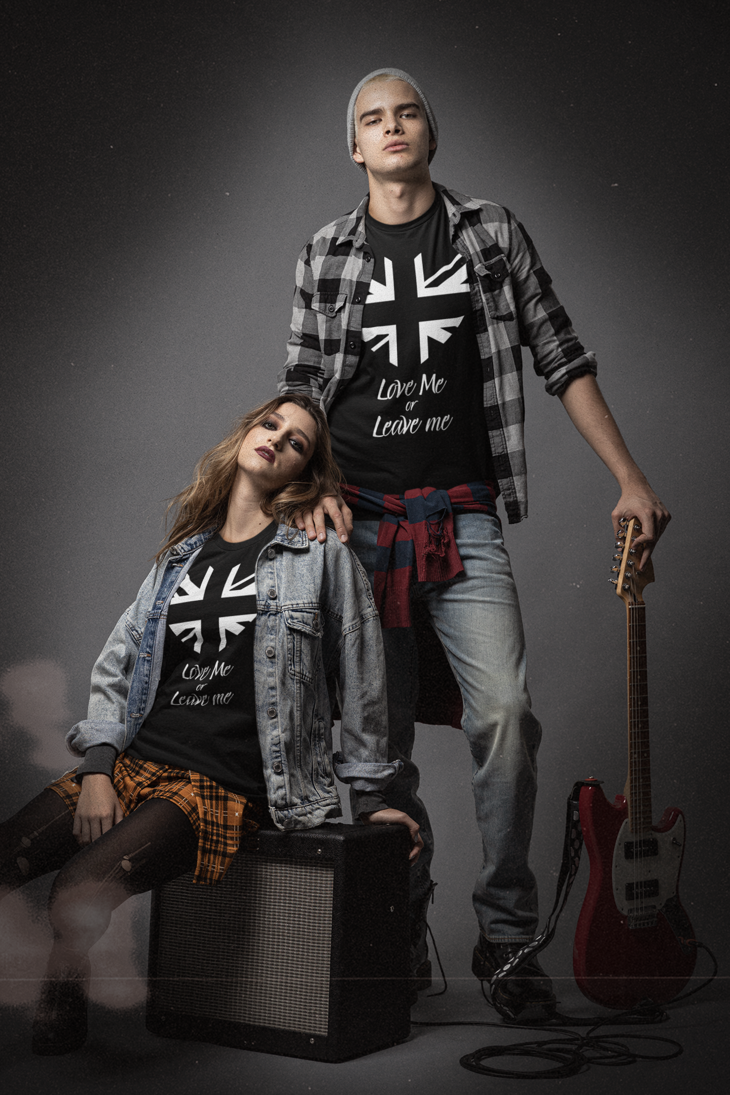 Love Me or Leave Me Heart Tee - Perfect for Casual Wear.