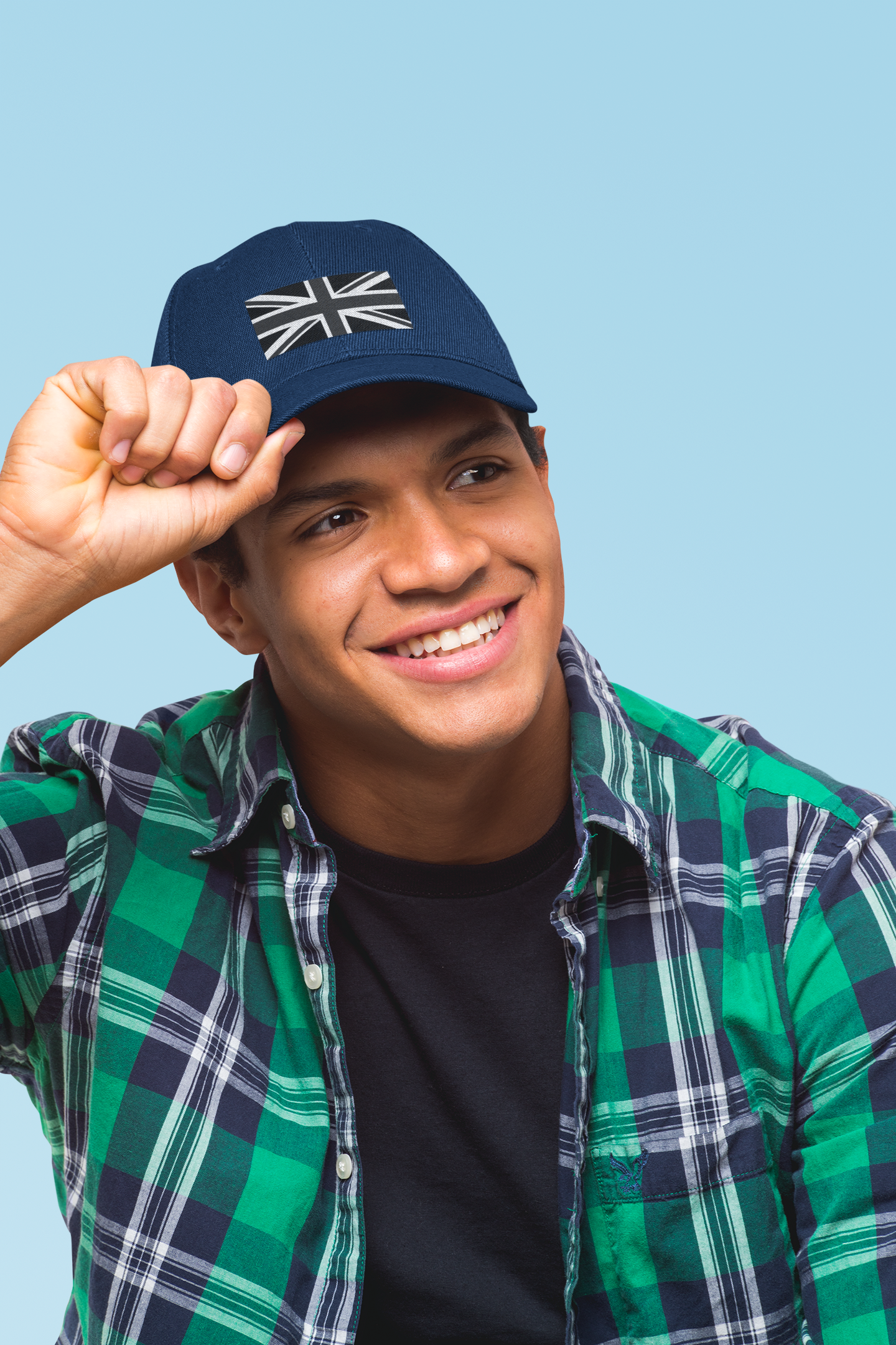 British Union Jack Love me or Leave me cap. Unisex hat for the patriotic