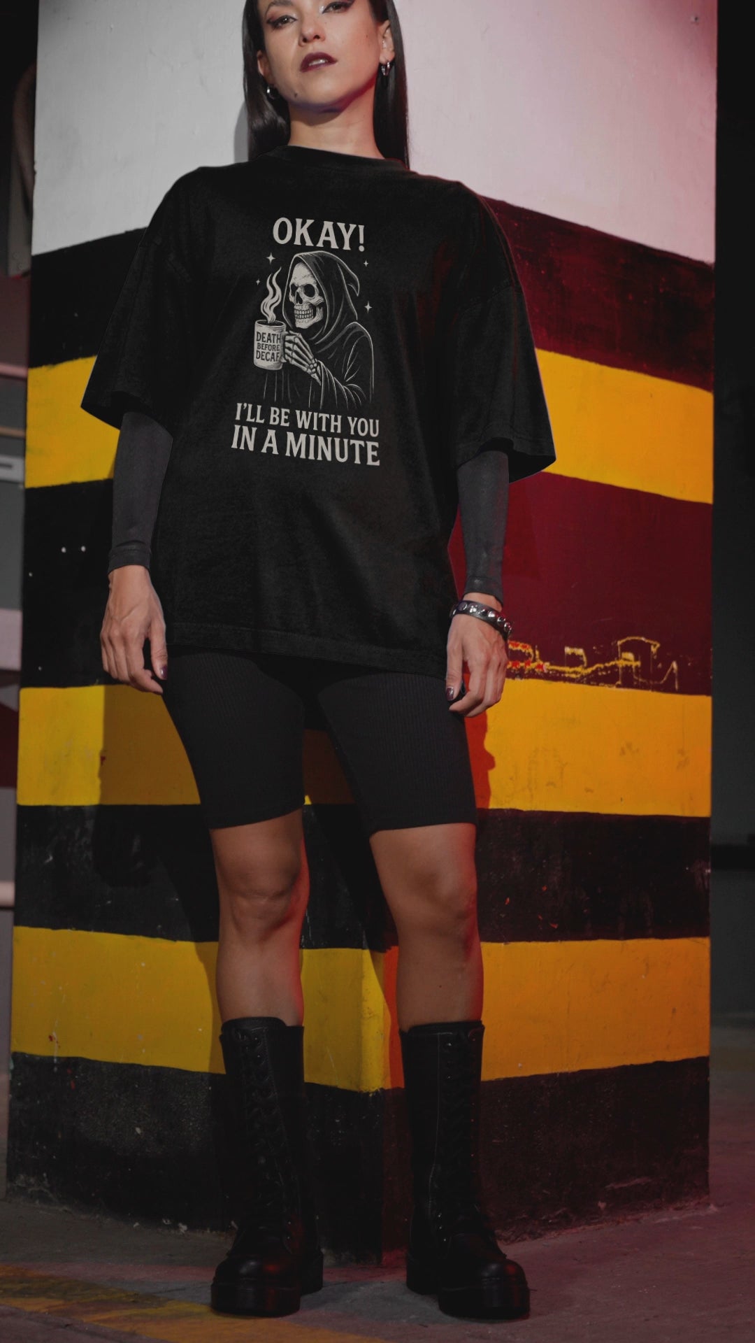Chill Vibes Unisex Tee - Dark Humor Graphic Shirt for Casual Wear, Perfect Gift for Halloween, Birthdays, and Fun Gatherings
