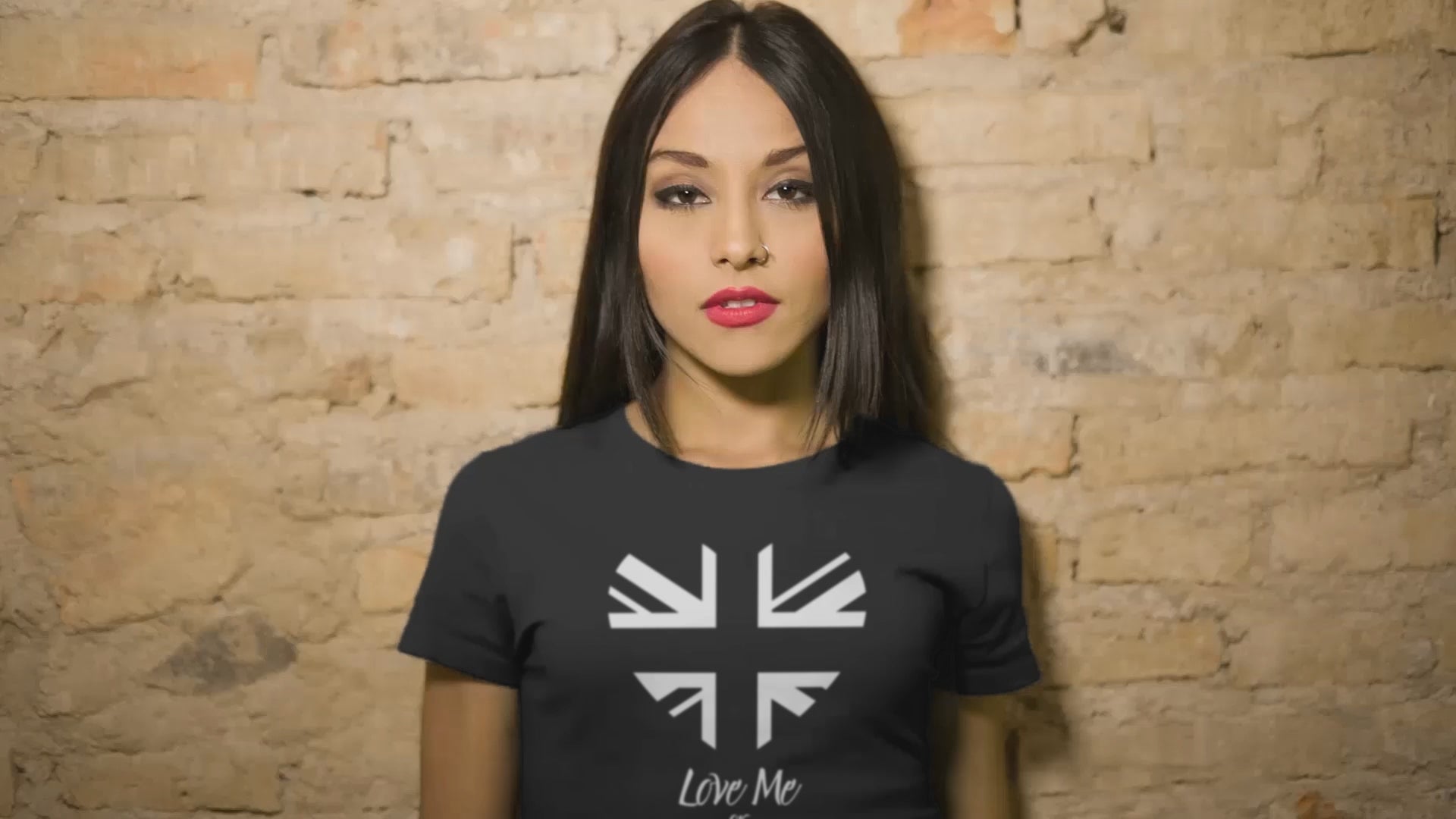 Love Me or Leave Me Heart Tee - Perfect for Casual Wear.