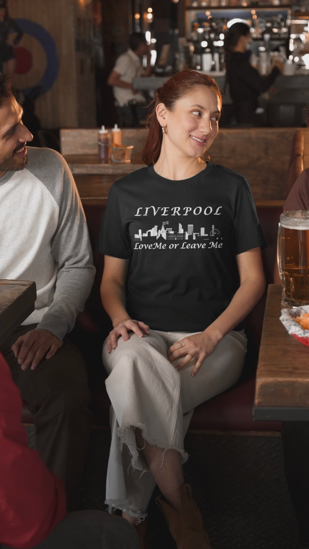 Liverpool LoveMe or Leave Me Tee, Unisex Jersey T-Shirt, City Pride Shirt, Gift for Liverpool Fans, Casual Wear, Travel Tee