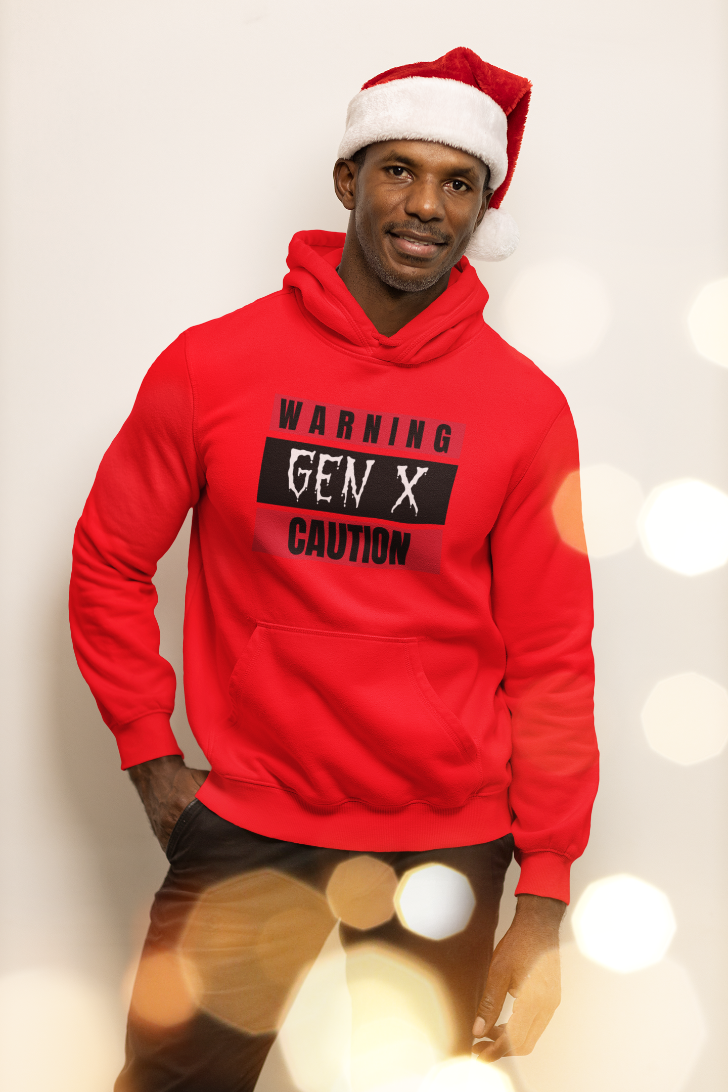 Warning Gen X Caution Hoodie, Unisex Sweatshirt, Funny Sweatshirt, Birthday Gift, Casual Wear