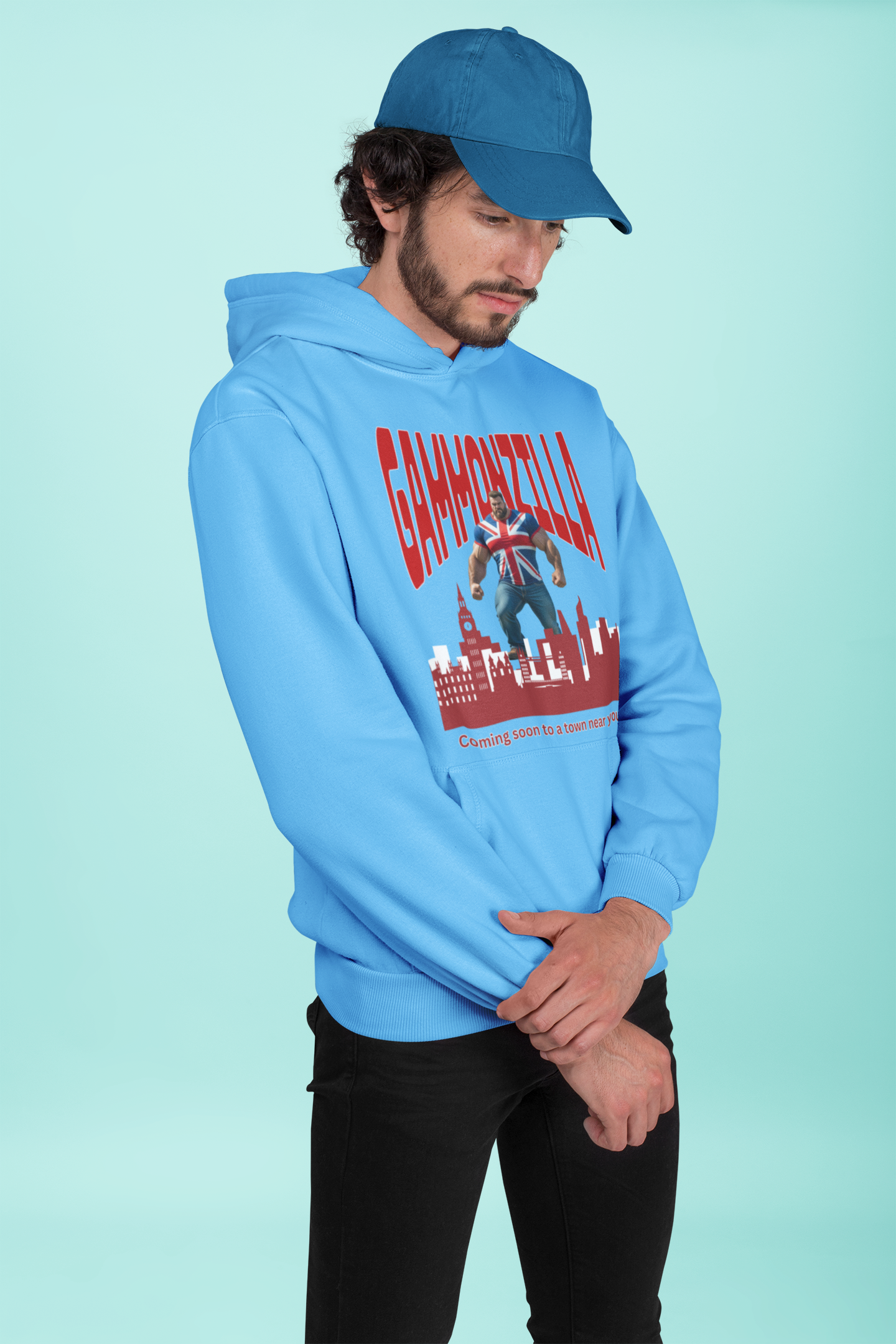 GAMMIZILLA Unisex College Hoodie, Funny College Sweatshirt, Funny Student Hoodie, Casual Wear for Students, Gift for Graduates