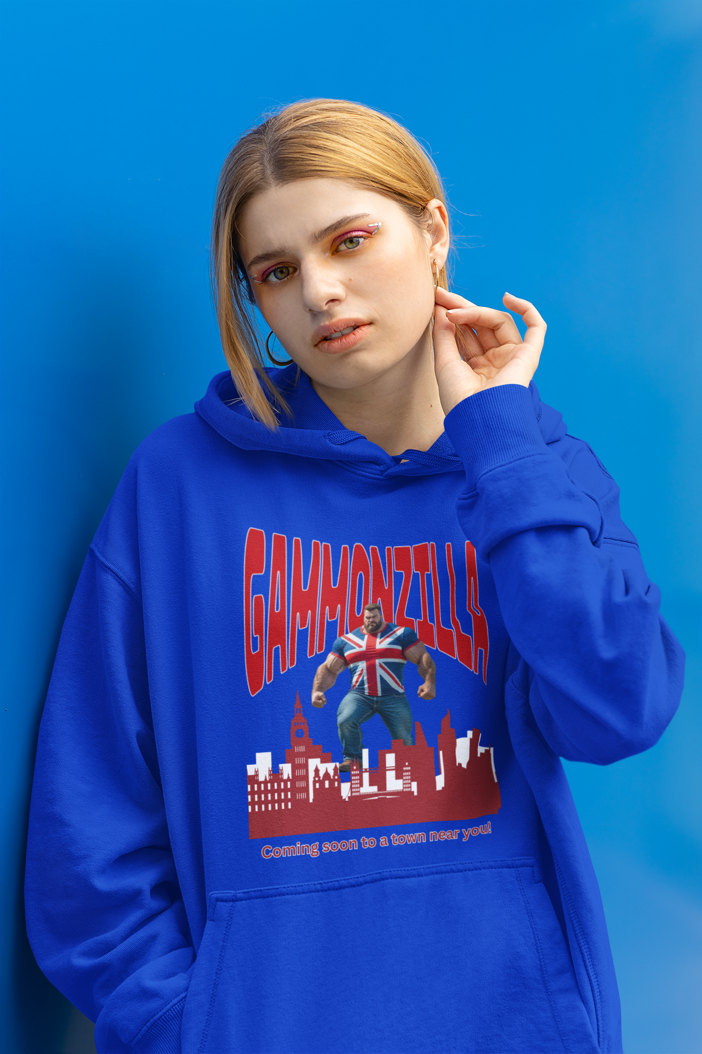 GAMMIZILLA Unisex College Hoodie, Funny College Sweatshirt, Funny Student Hoodie, Casual Wear for Students, Gift for Graduates