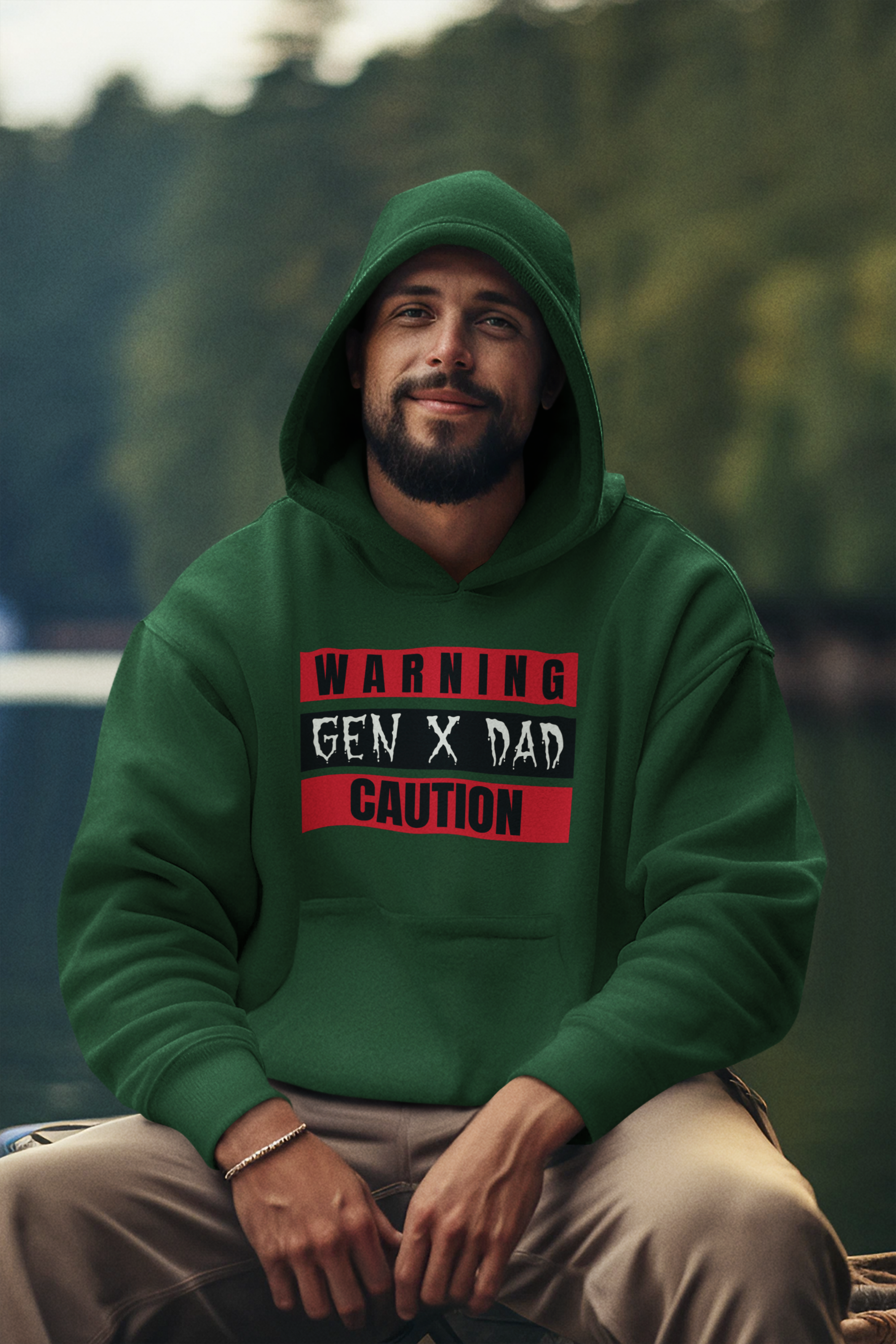 Warning Gen X Caution Hoodie, Unisex Sweatshirt, Funny Sweatshirt, Birthday Gift, Casual Wear