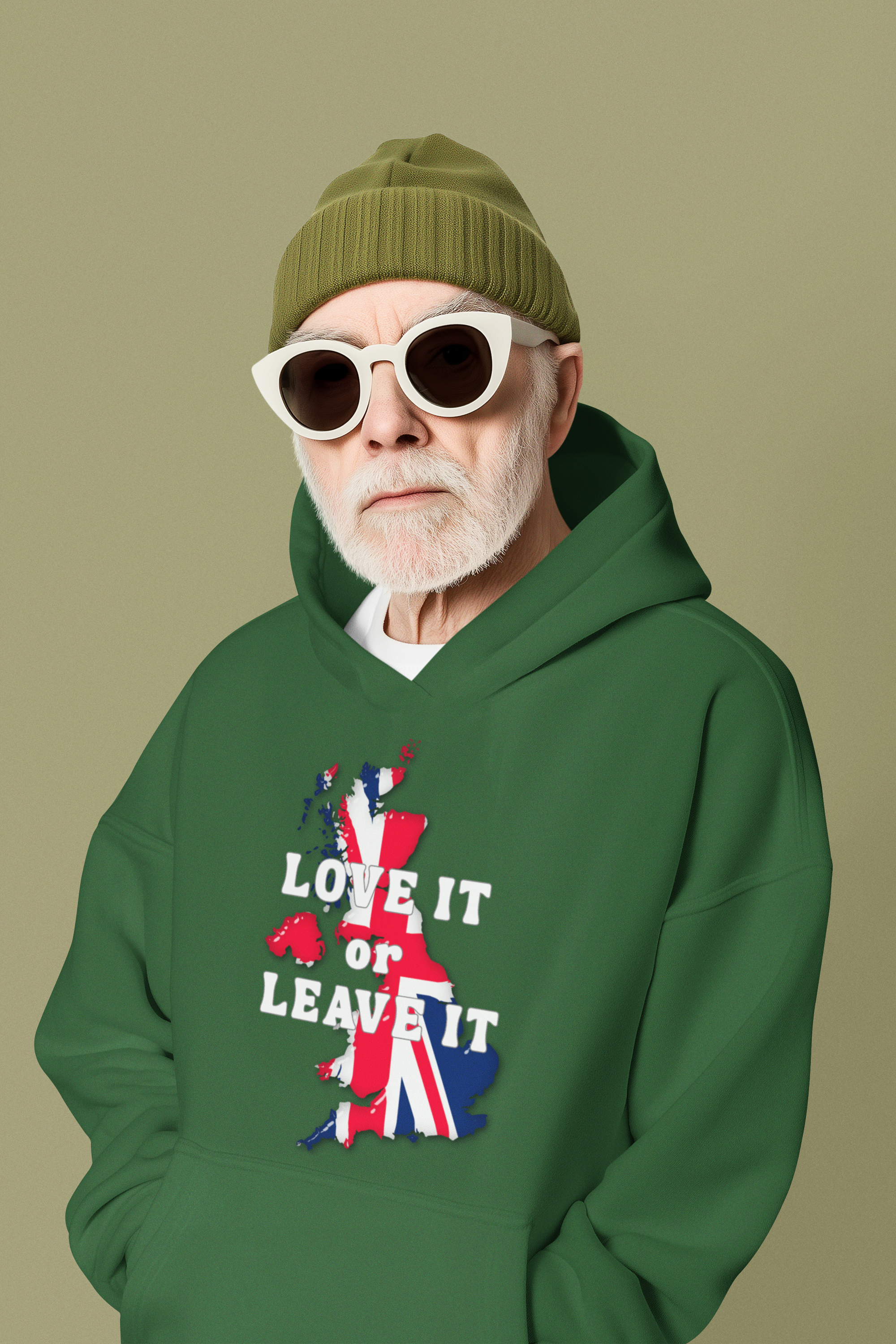 Unisex College Hoodie with UK Map Design, Cozy Campus Wear, Great for Graduation, Gift for Students, Casual Style