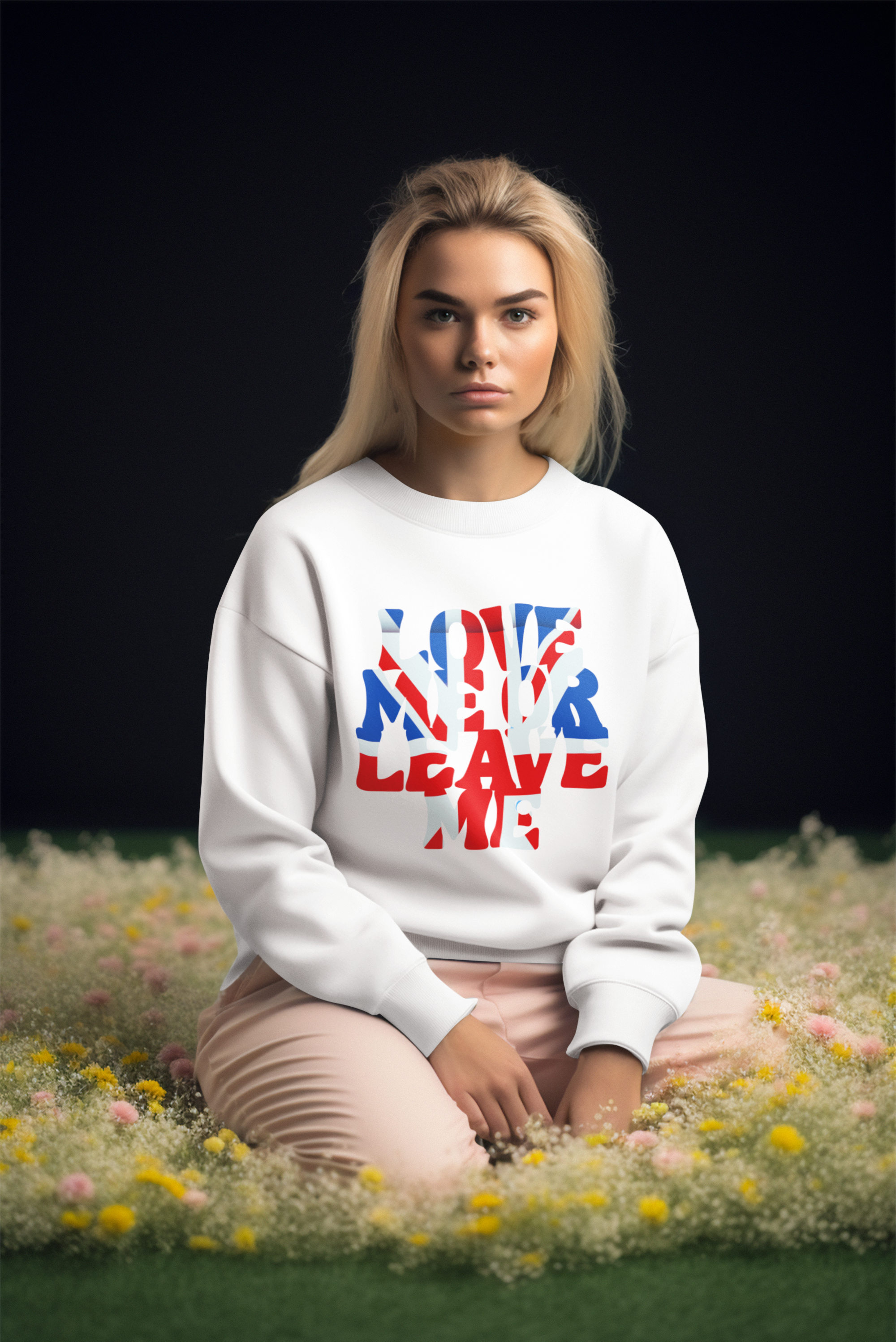 Union Jack Love Sweatshirt, British Pride, Unisex Clothing, Cozy Gift, Fall Fashion, Casual Wear, Travel Souvenir