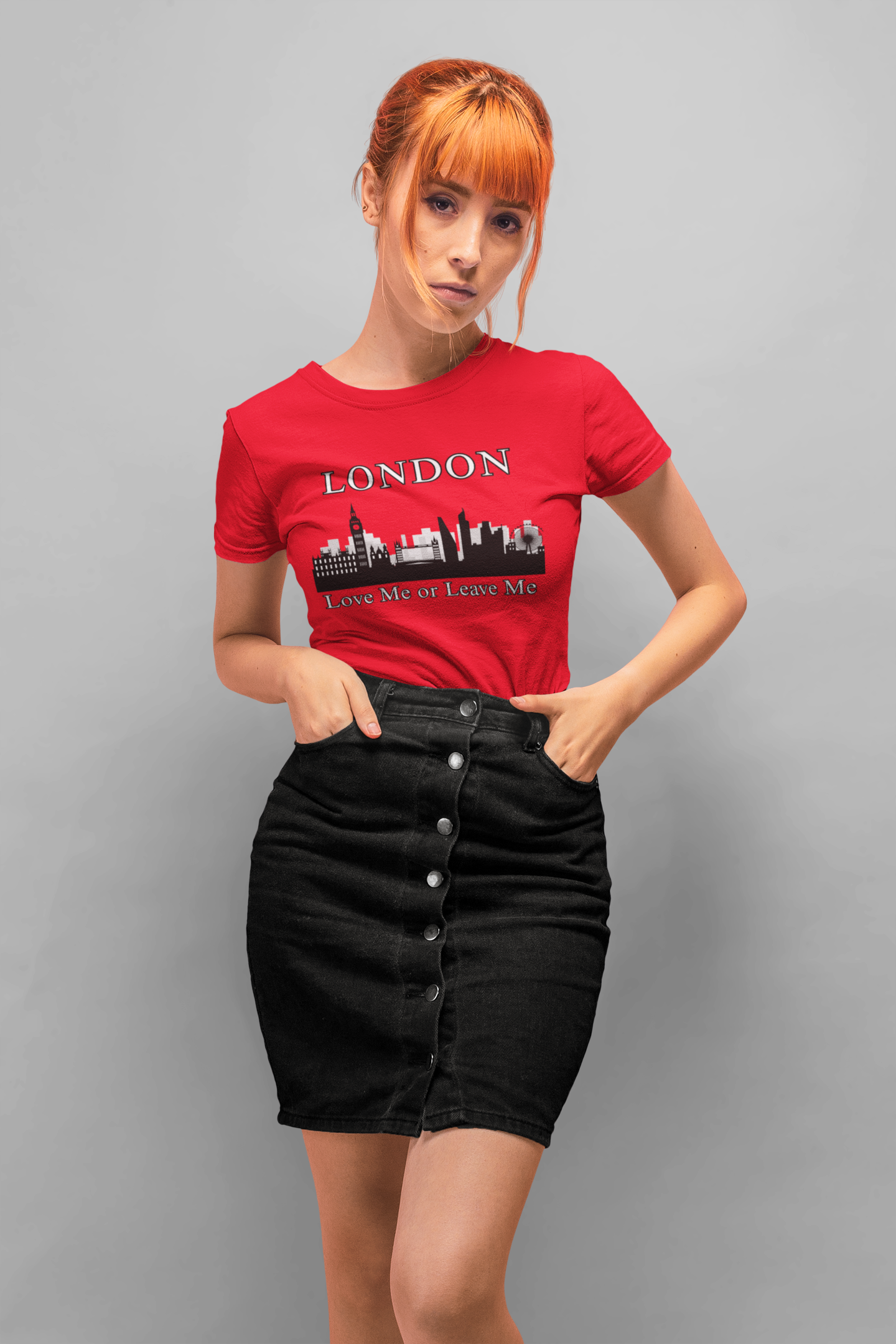 London Skyline Sweatshirt - Love Me or Leave Me, Unisex Cozy Top, City Lover Gift, Travel Souvenir, Cool Casual Wear