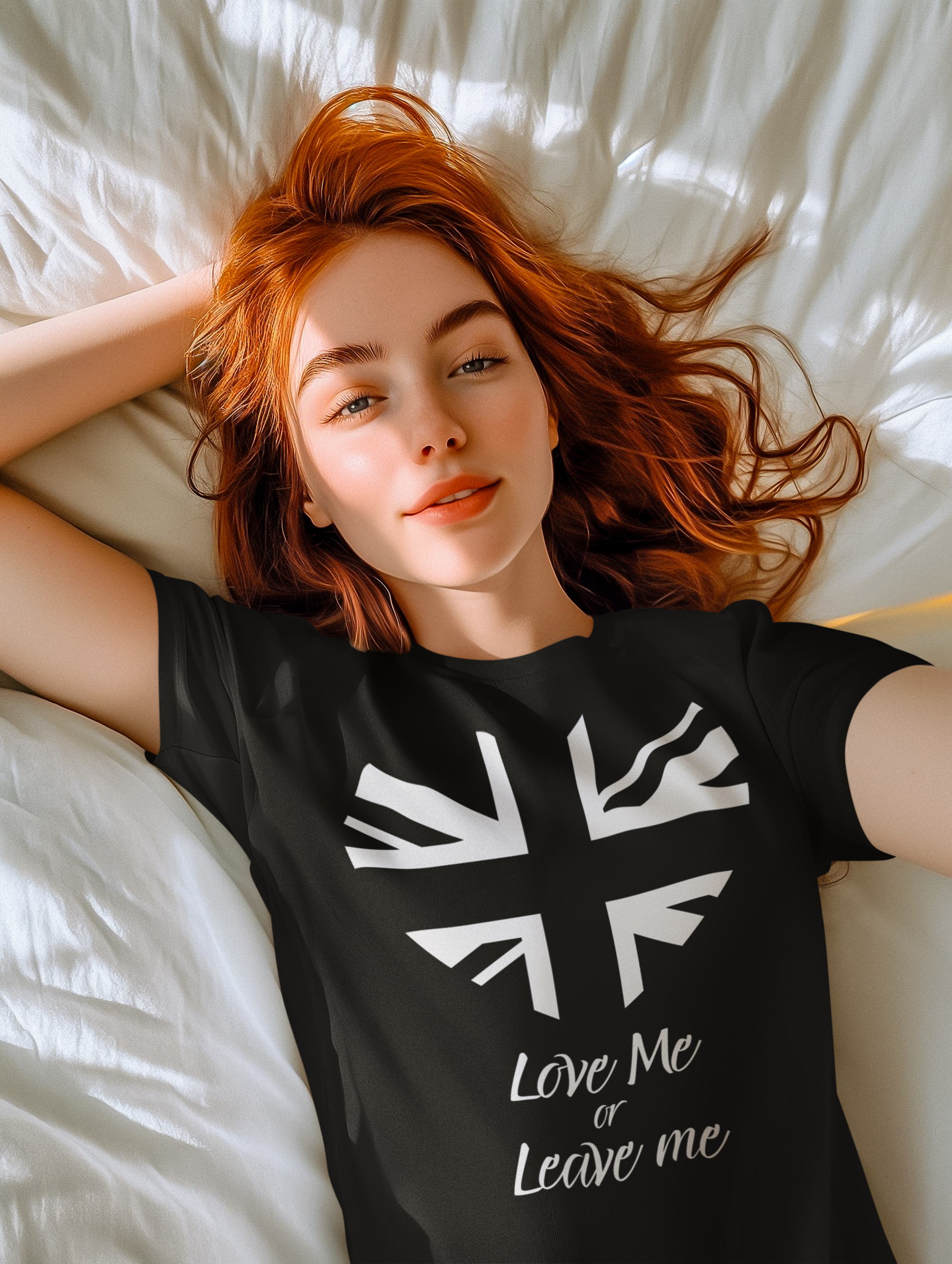Love Me or Leave Me Heart Tee - Perfect for Casual Wear.