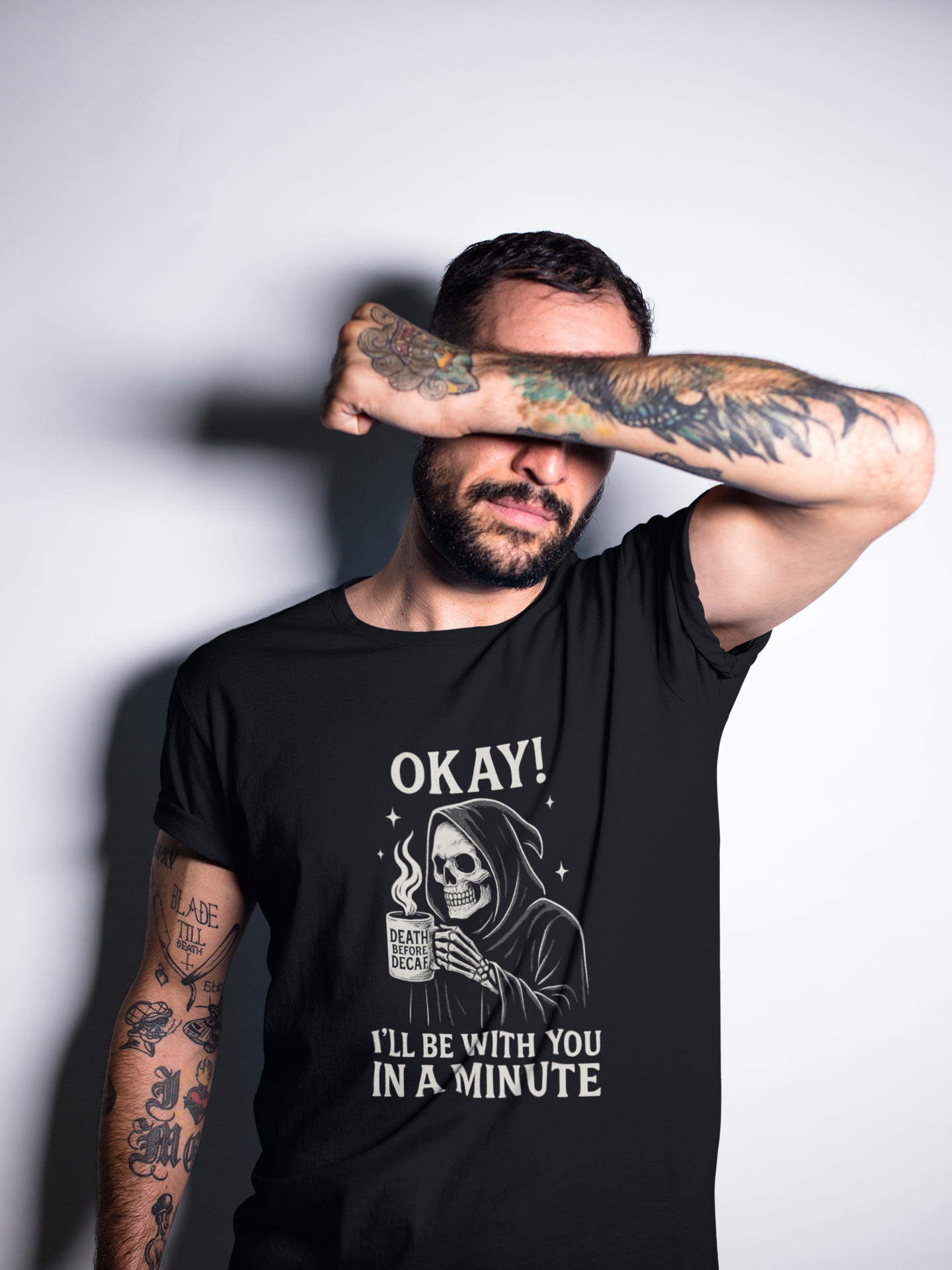 Chill Vibes Unisex Tee - Dark Humor Graphic Shirt for Casual Wear, Perfect Gift for Halloween, Birthdays, and Fun Gatherings