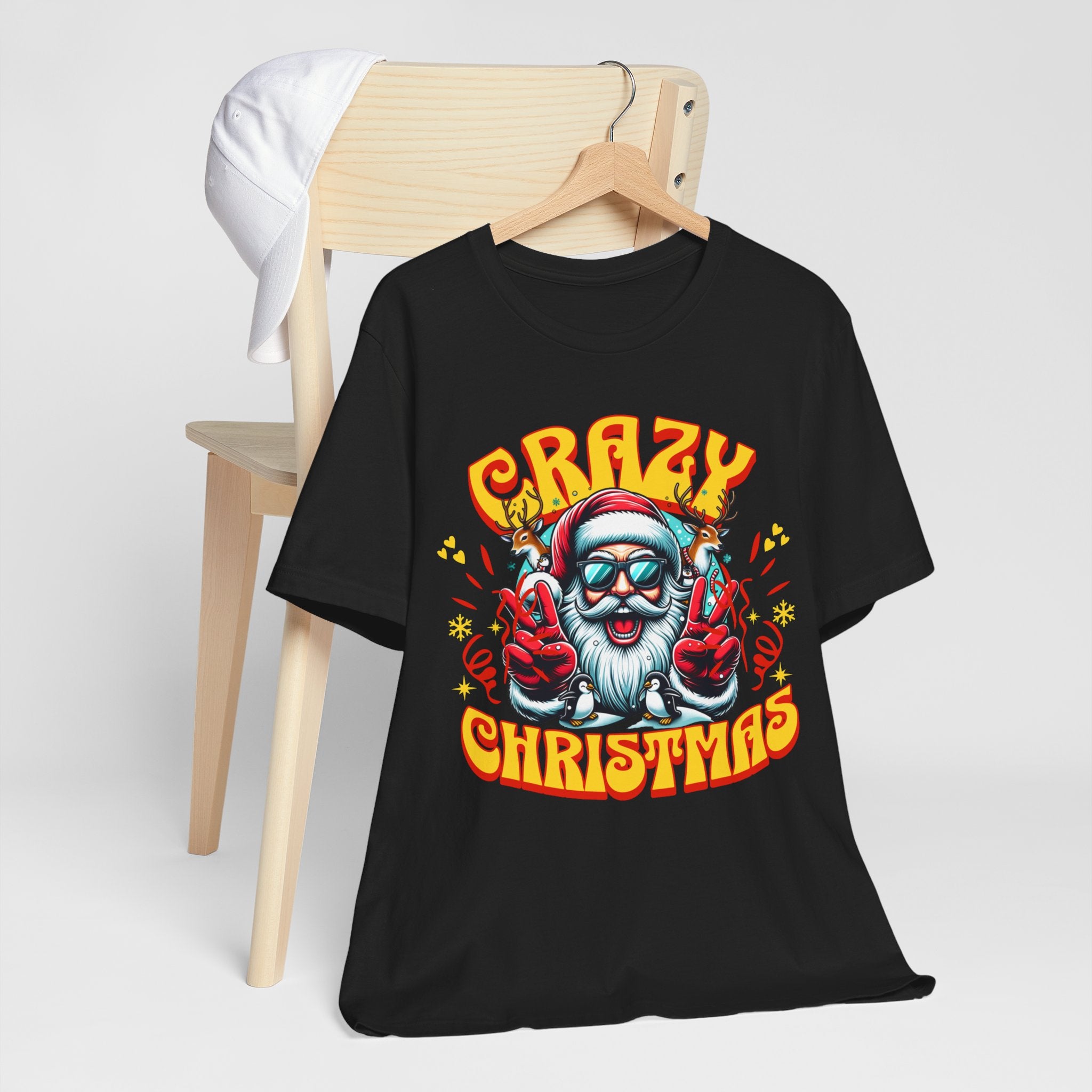Crazy Christmas Unisex Tee