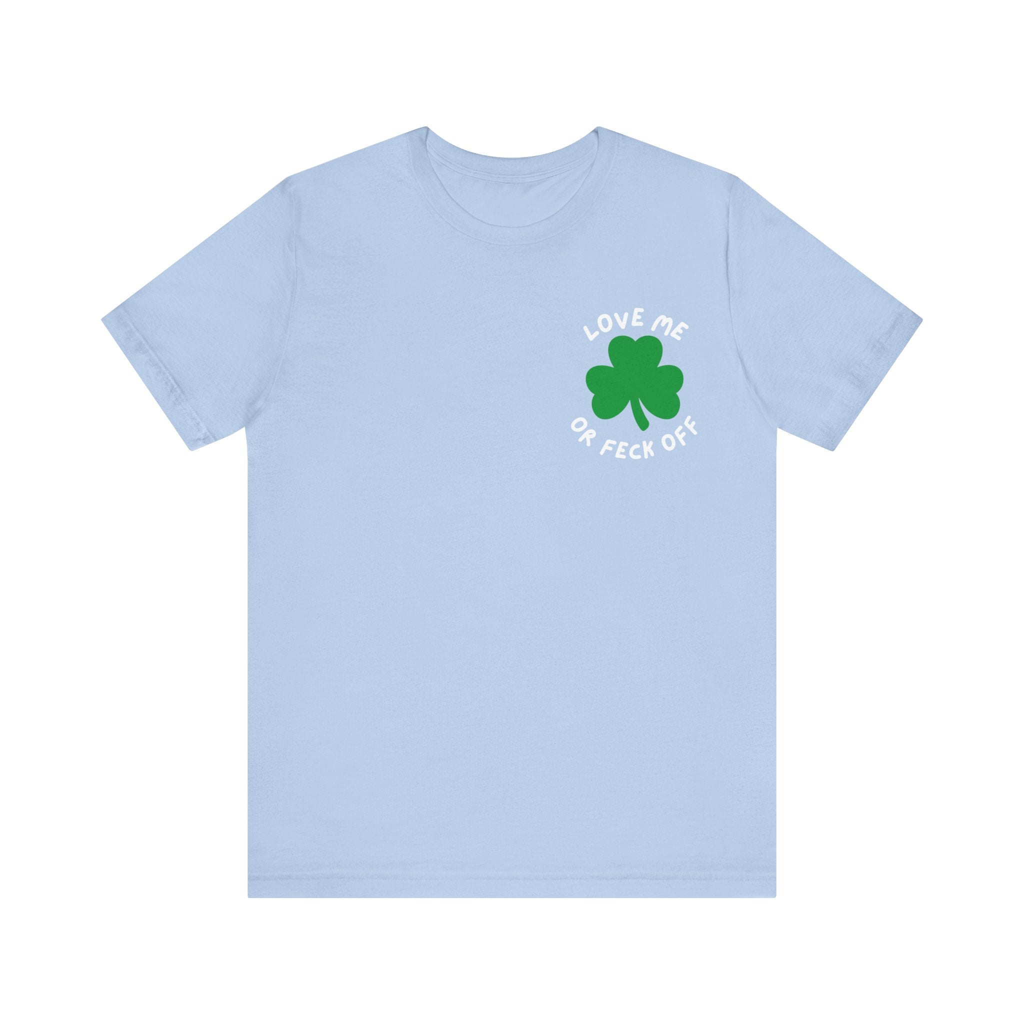 Unisex Jersey Short Sleeve Tee with Shamrock Design, Perfect for St. Patrick's Day, Casual Wear, Gift for Friends, Holiday [...]