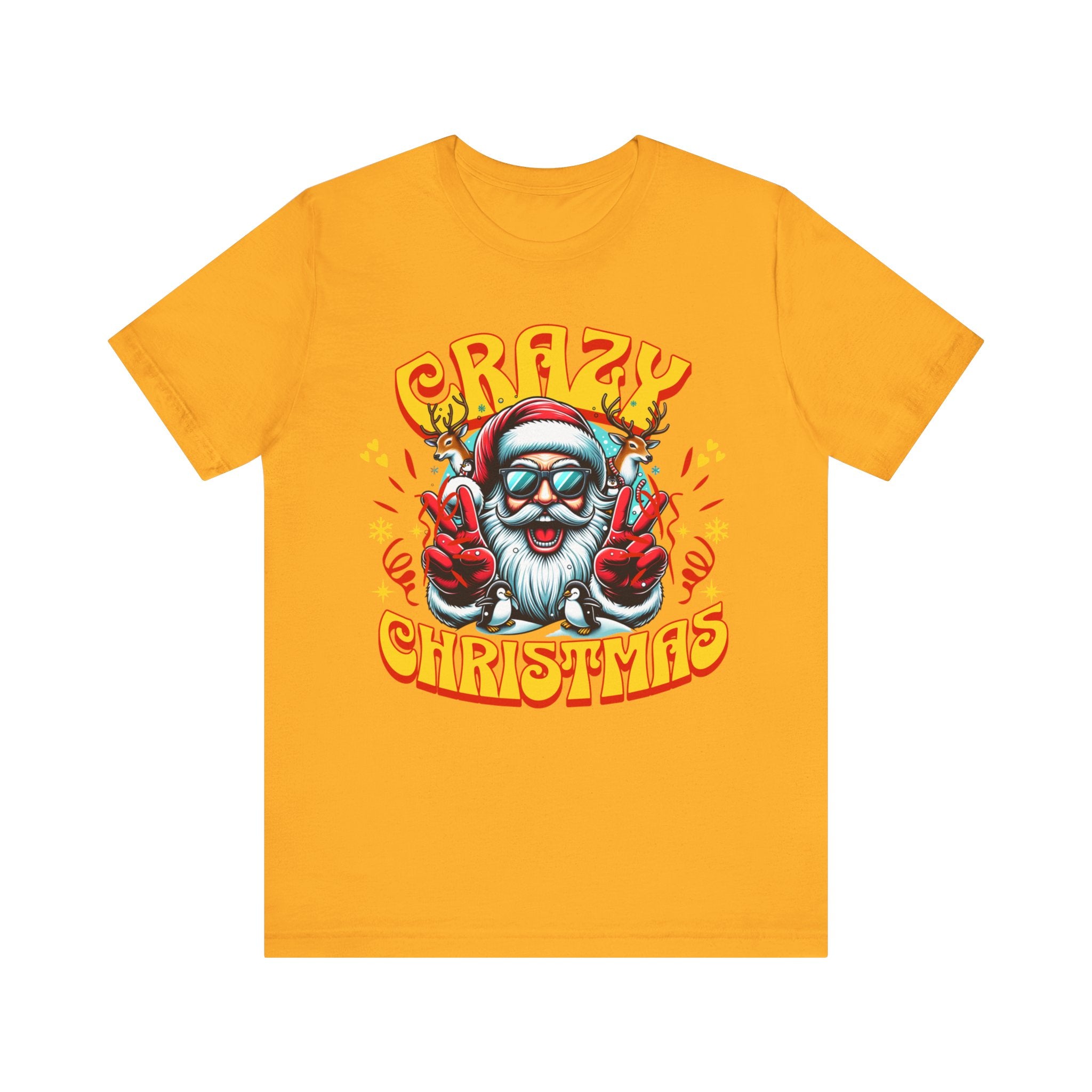 Crazy Christmas Unisex Tee