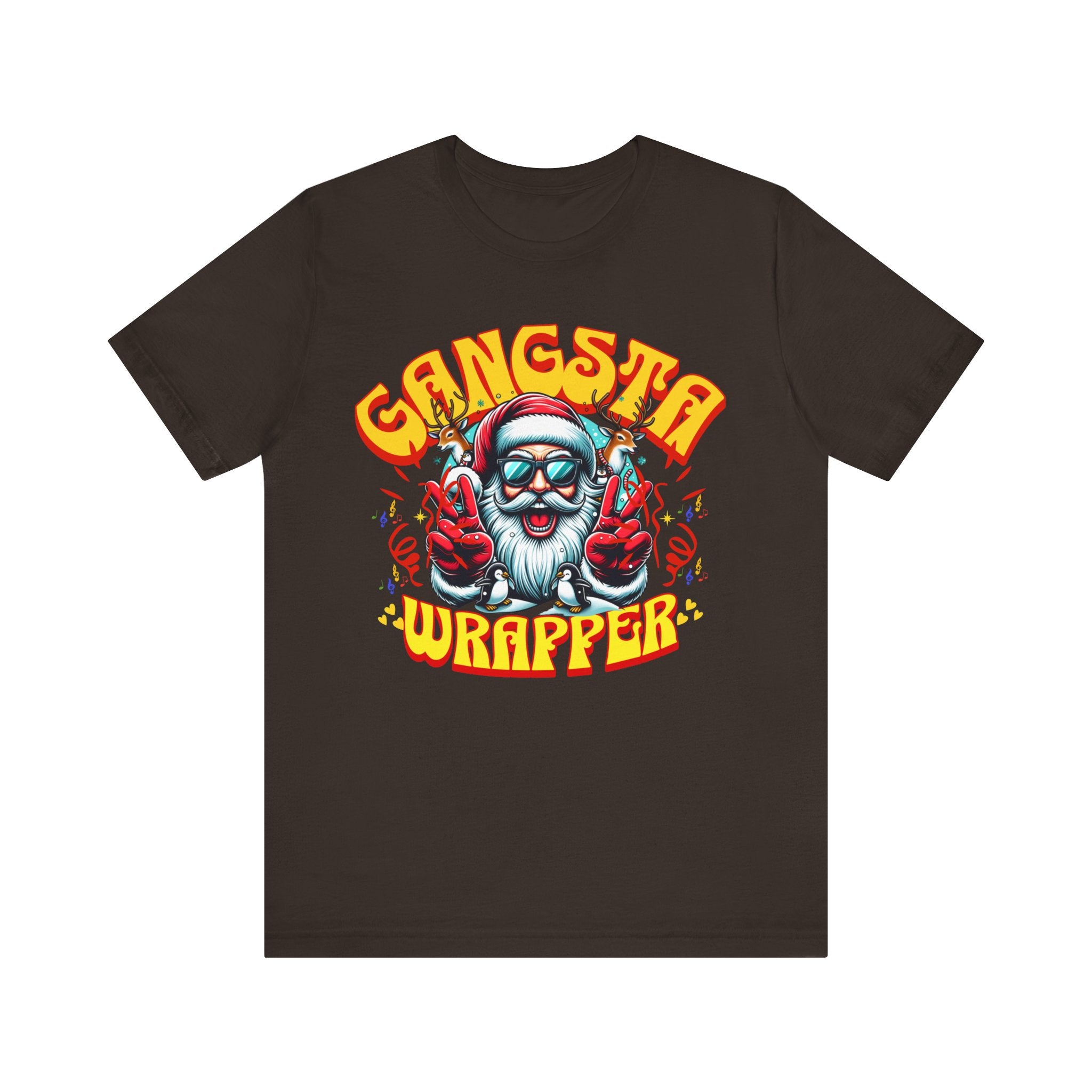 Gangsta Wrapper Tee for Holiday Cheer
