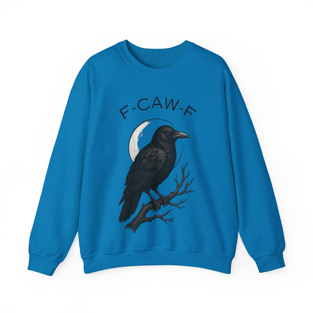 Mystical Raven Sweatshirt - Fall Fashion, Casual Loungewear, Unique Gift, Halloween Apparel, Unisex Style