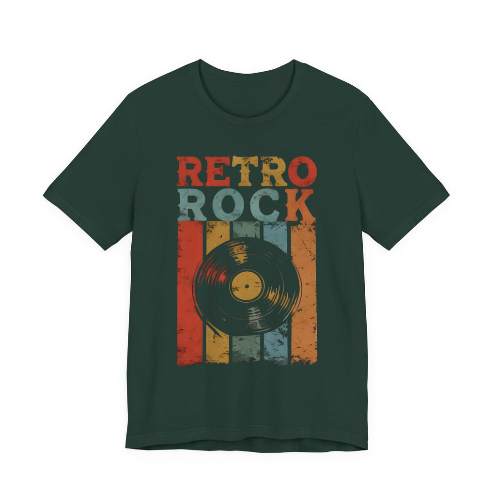 Retro Rock Short Sleeve Tee, Vintage Music T-Shirt, Unisex Rock Band Shirt, Casual Summer Tee, Gift for Music Lovers