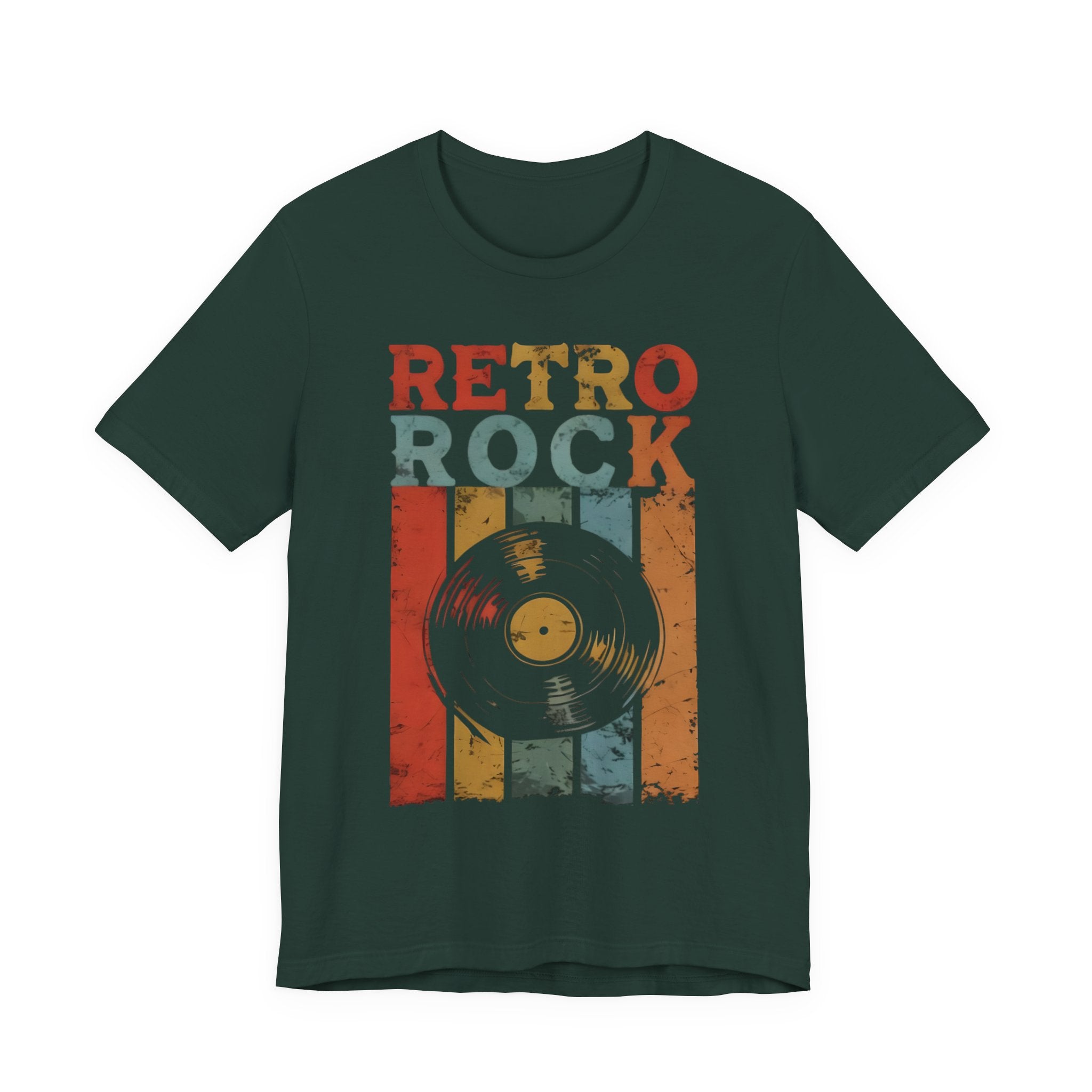 Retro Rock Short Sleeve Tee, Vintage Music T-Shirt, Unisex Rock Band Shirt, Casual Summer Tee, Gift for Music Lovers