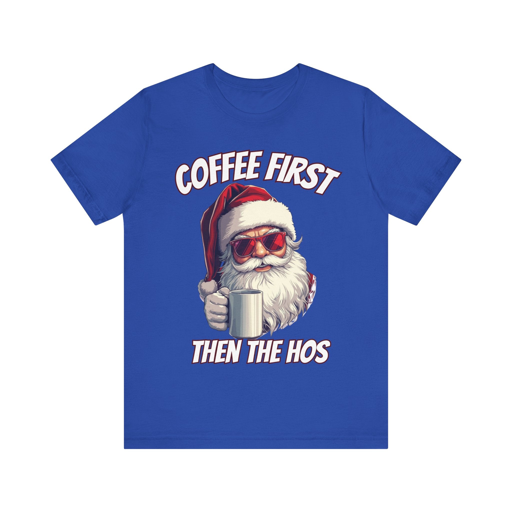 Festive Santa Coffee Tee