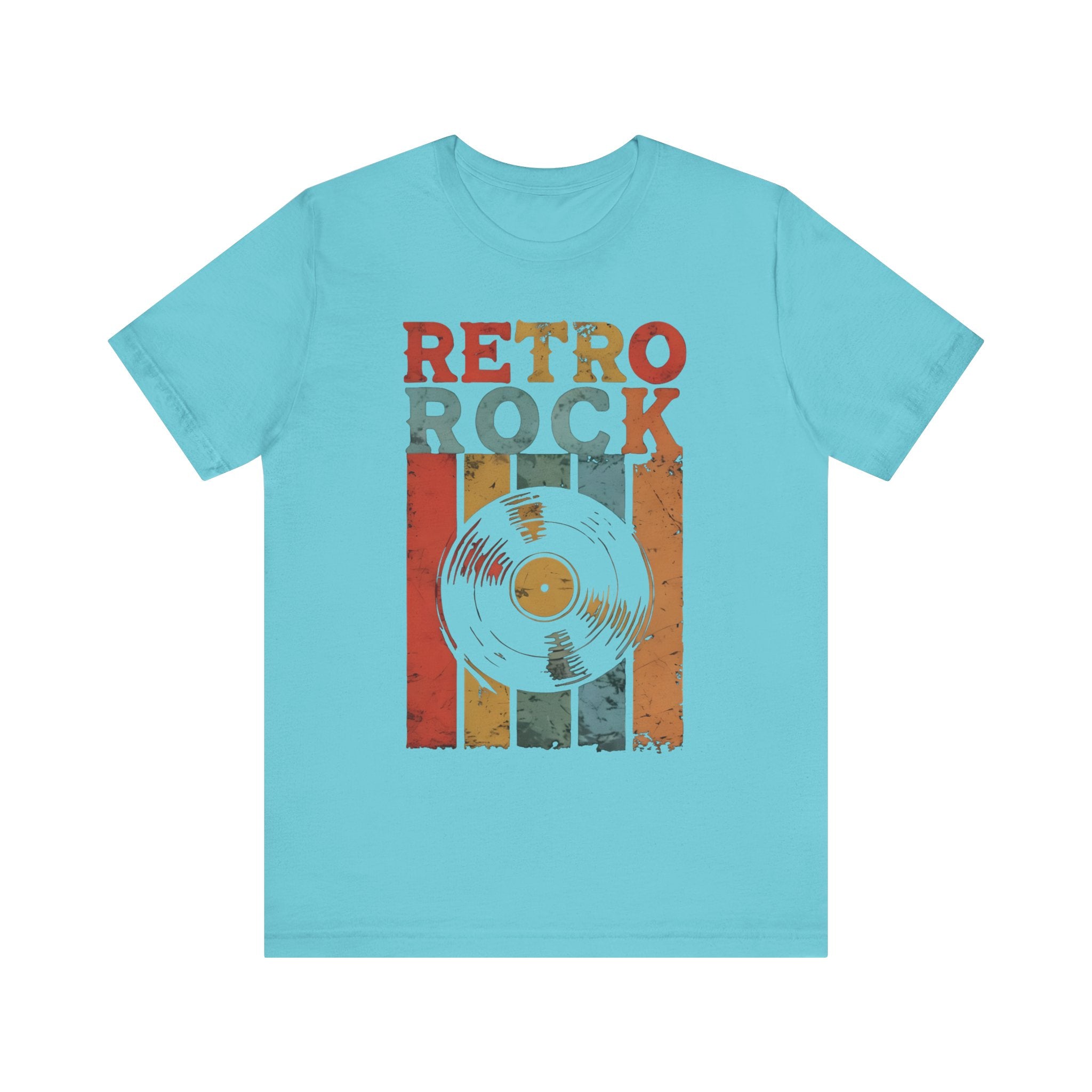 Retro Rock Short Sleeve Tee, Vintage Music T-Shirt, Unisex Rock Band Shirt, Casual Summer Tee, Gift for Music Lovers