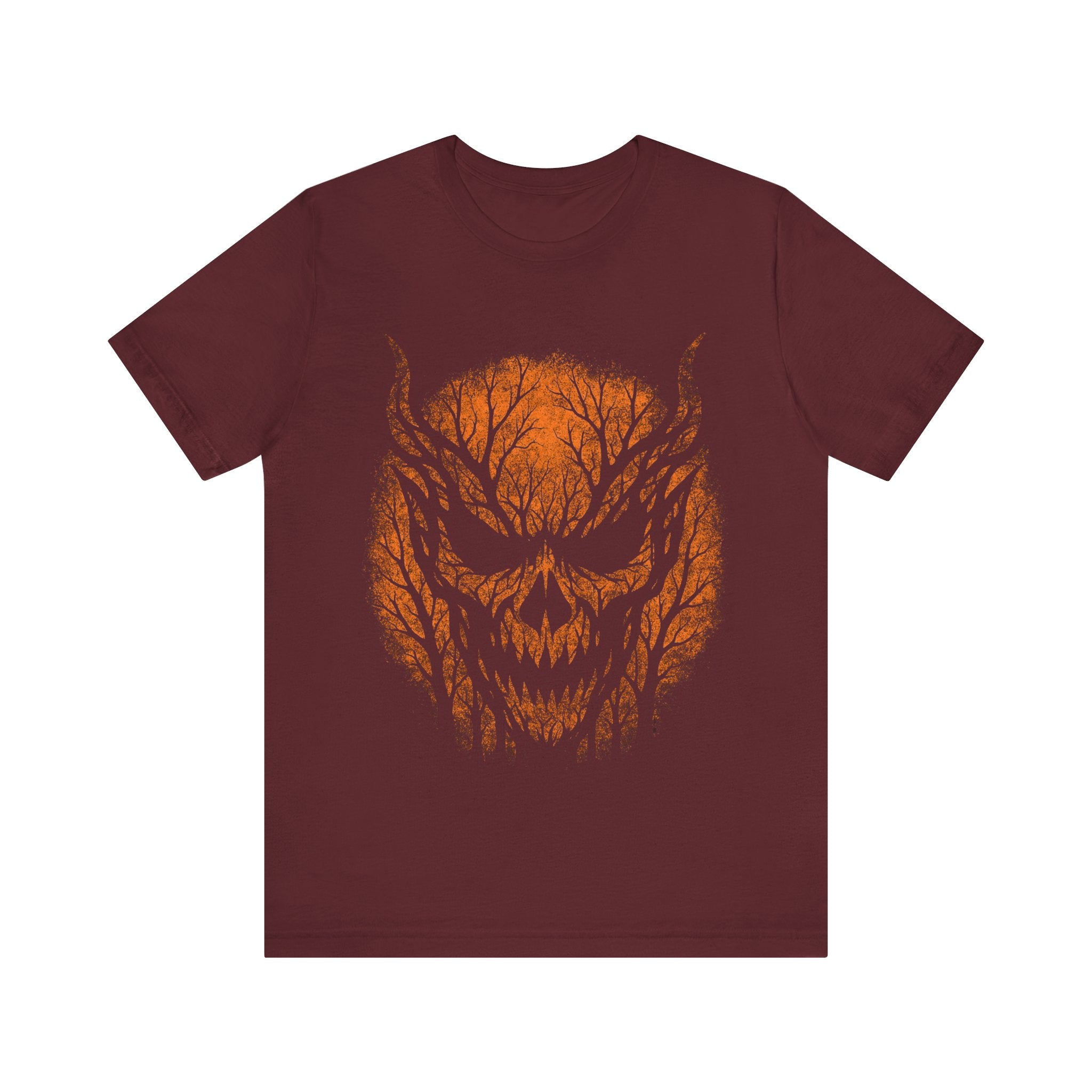 Spooky Night Unisex Jersey Tee - Halloween Graphic Shirt