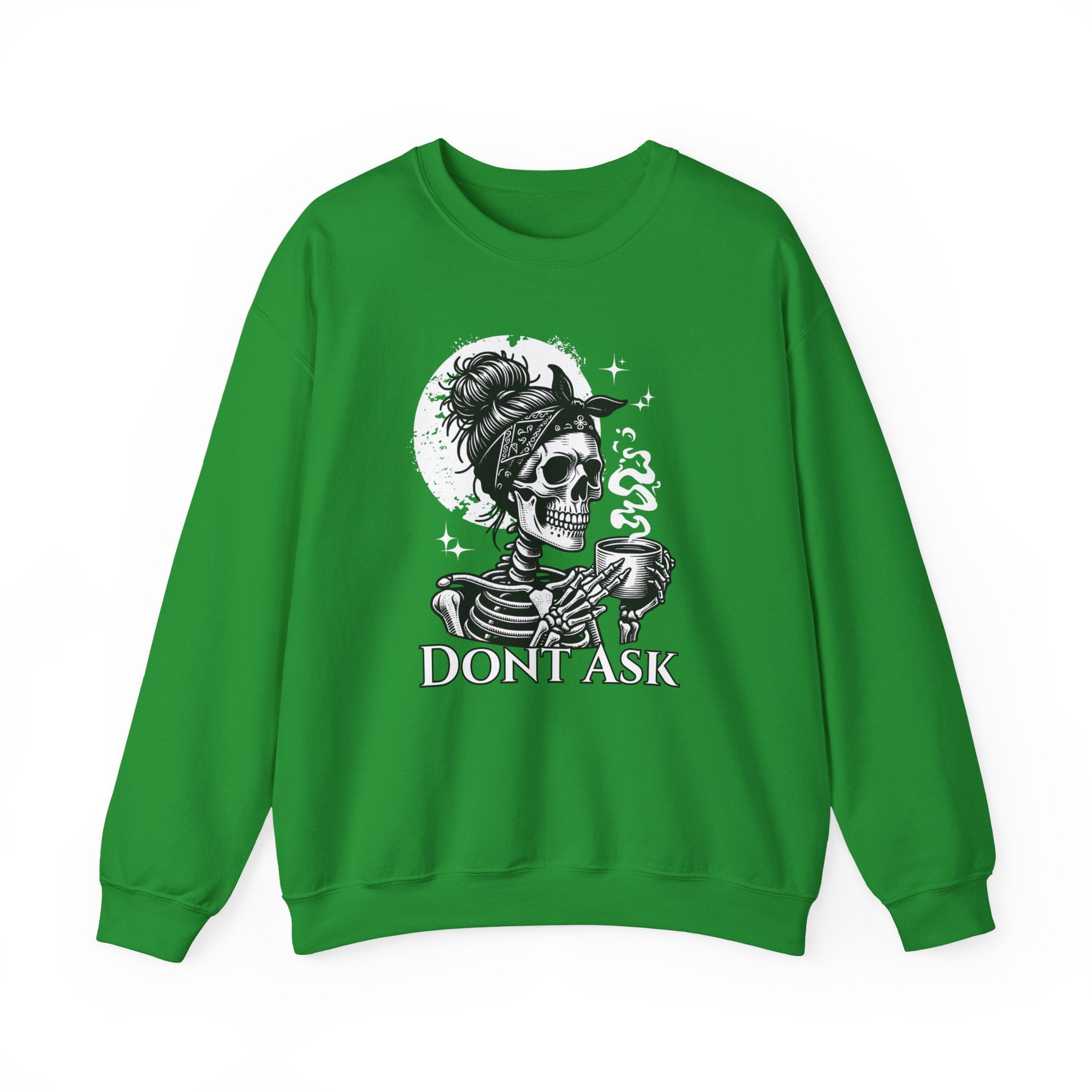Skull Tea 'Don't Ask' Crewneck Sweatshirt