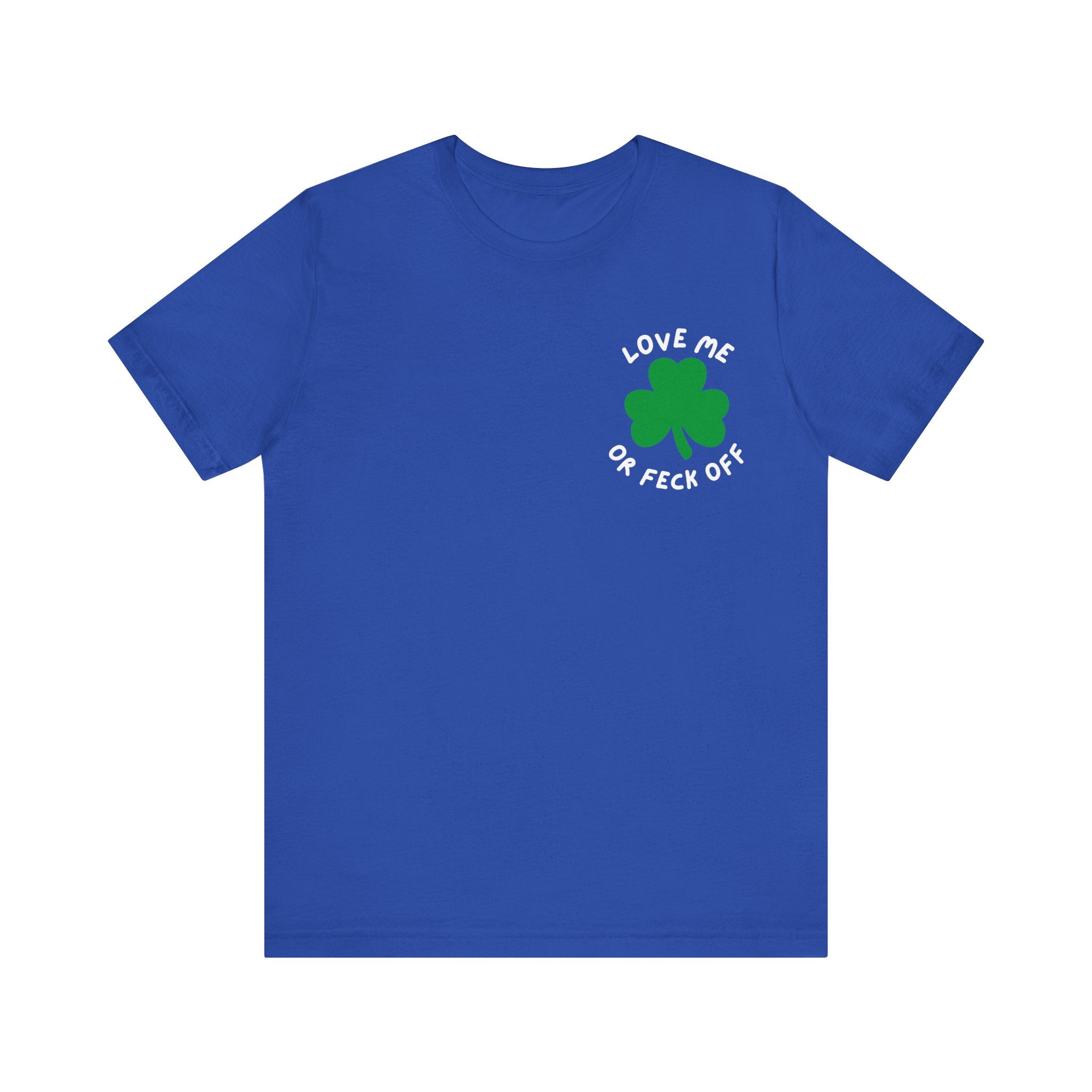 Unisex Jersey Short Sleeve Tee with Shamrock Design, Perfect for St. Patrick's Day, Casual Wear, Gift for Friends, Holiday [...]