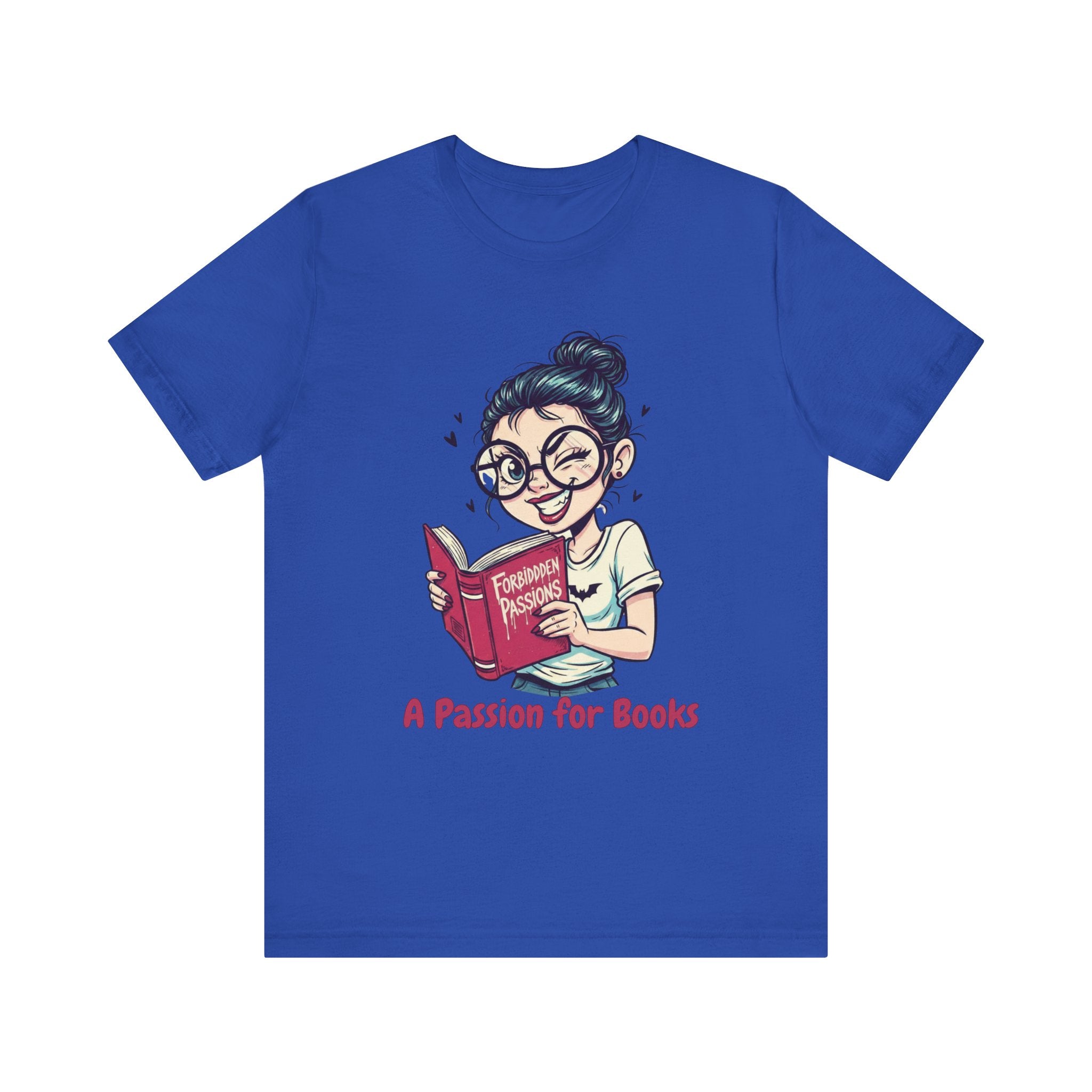 Book Lover's Unisex Tee - "A Passion for Books"