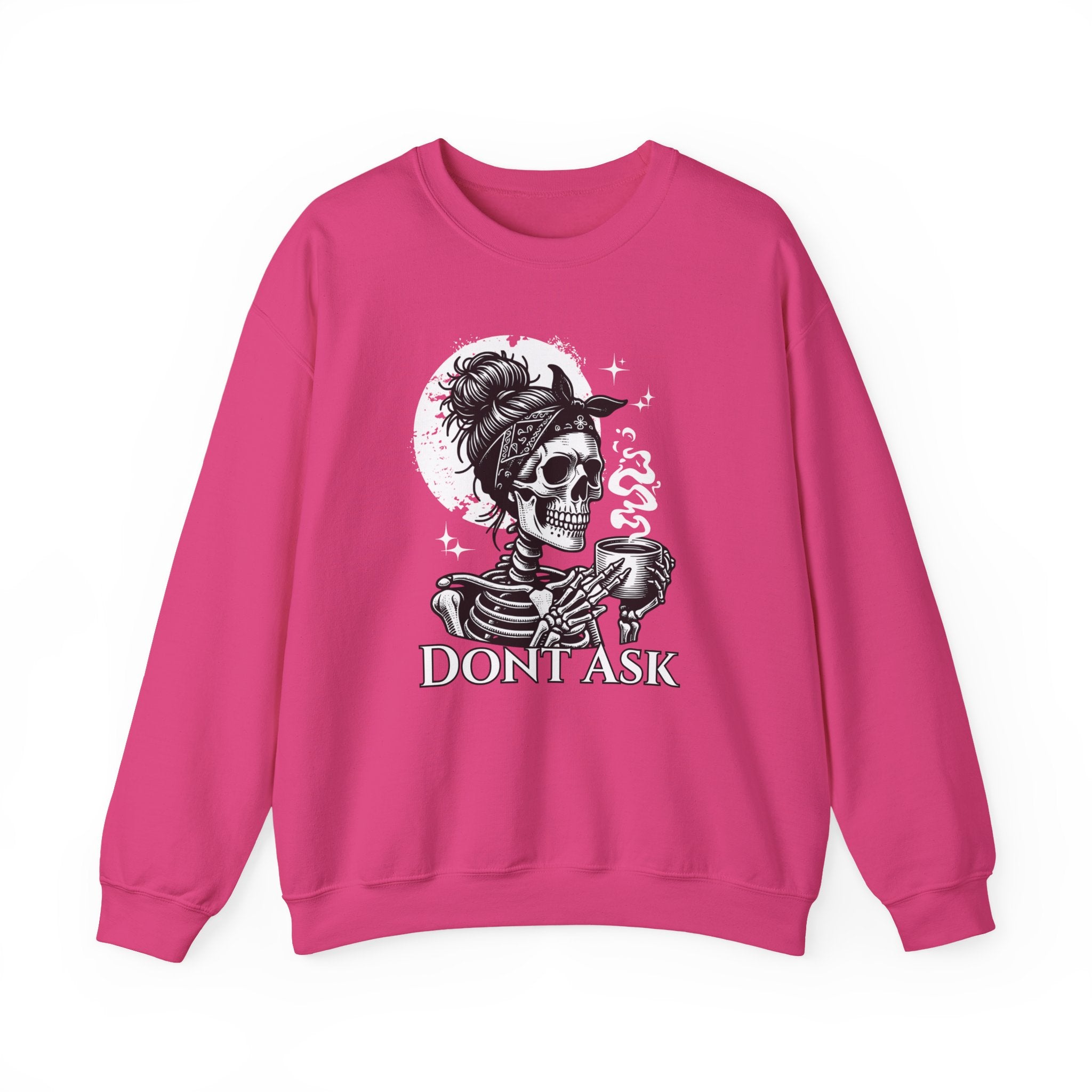 Skull Tea 'Don't Ask' Crewneck Sweatshirt