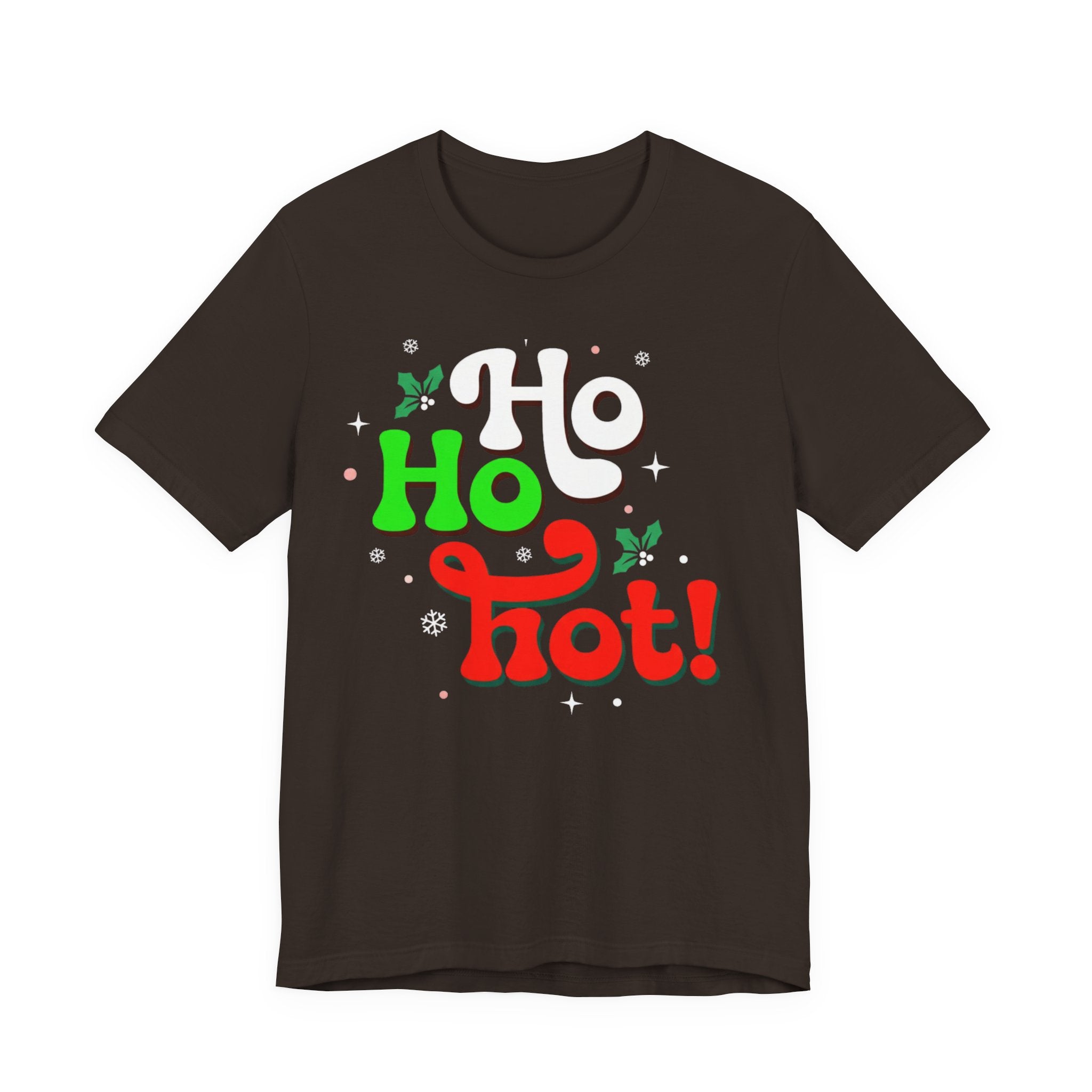 Ho Ho Hot! Christmas Graphic Tee — Funny Holiday T-Shirt