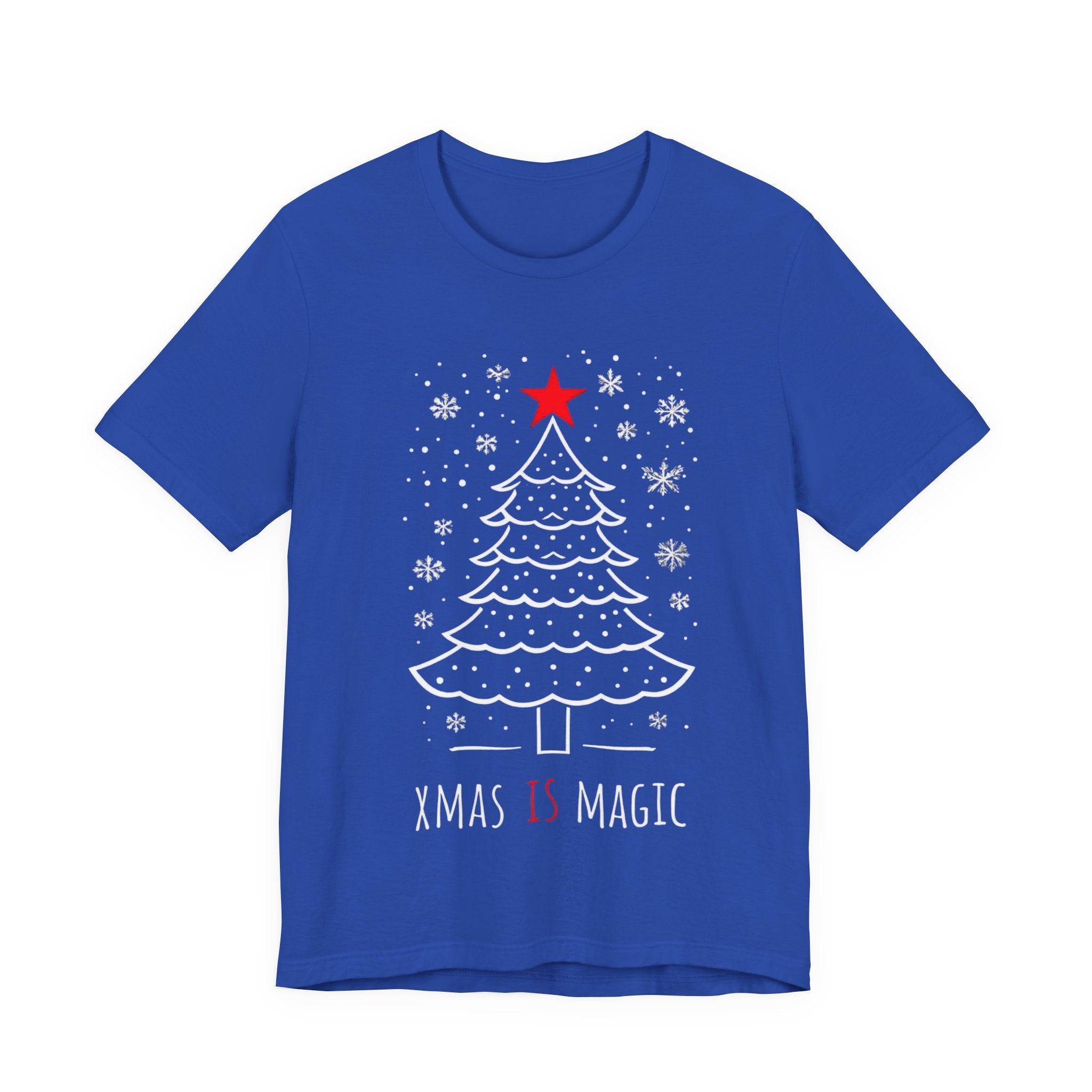 Xmas Is Magic T-Shirt — Festive Christmas Tree Holiday Tee