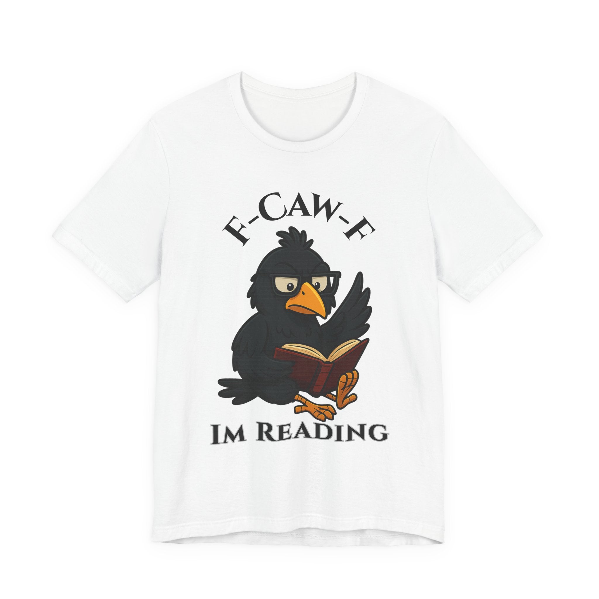 Reading Bird Tee, Funny Literacy Shirt, Gift for Book Lovers, Cute Casual T-Shirt, Reading Enthusiast Apparel, Bird-Themed Gift