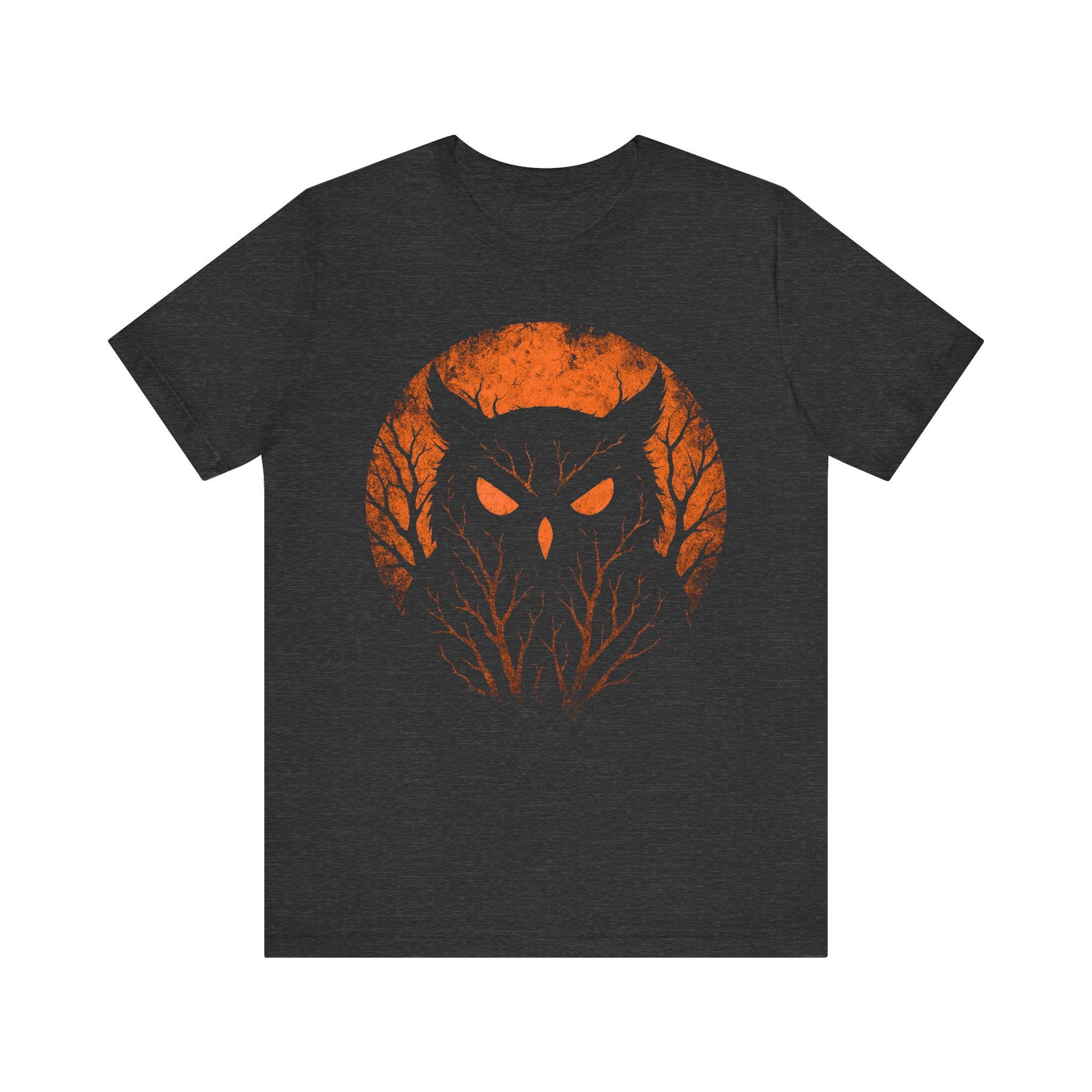 Spooky Owl Graphic Tee for Halloween Lovers