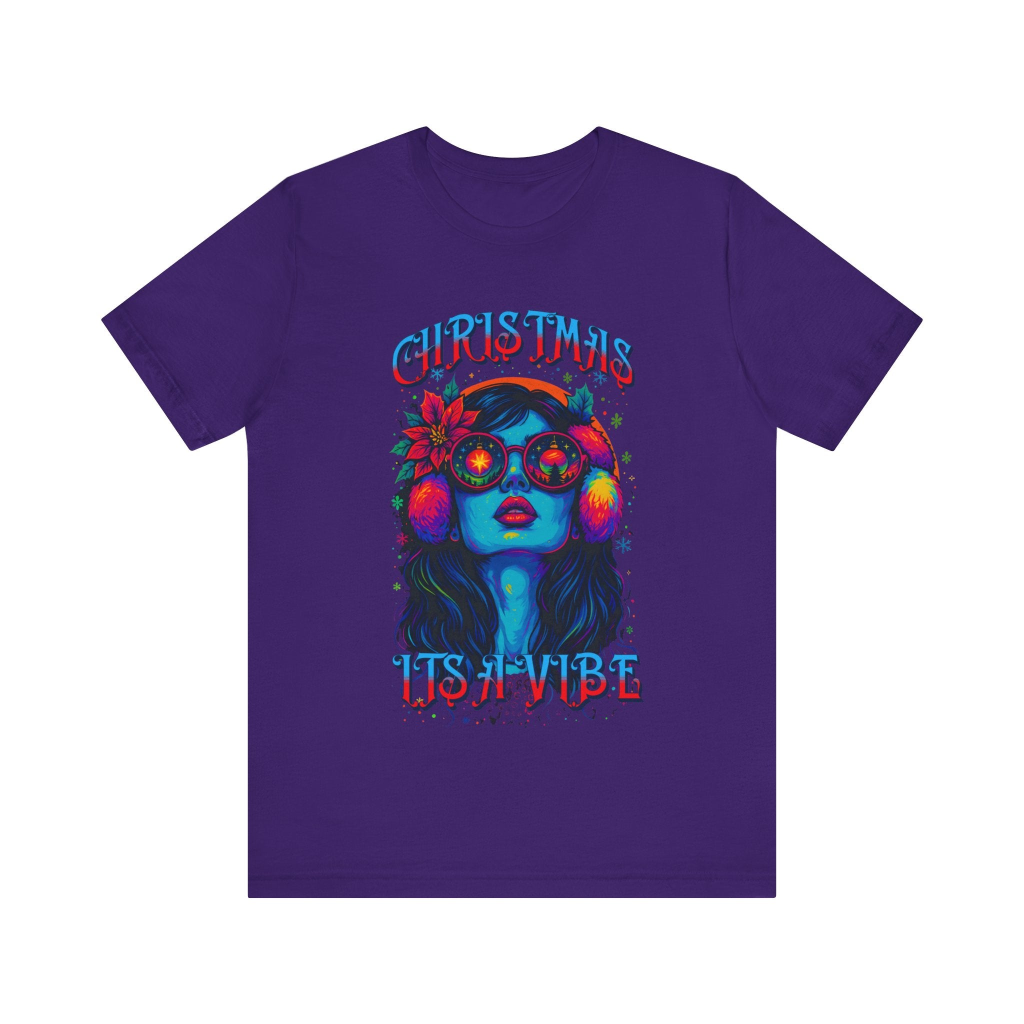 Holiday Vibe Graphic Tee - "Christmas Is Vibe"