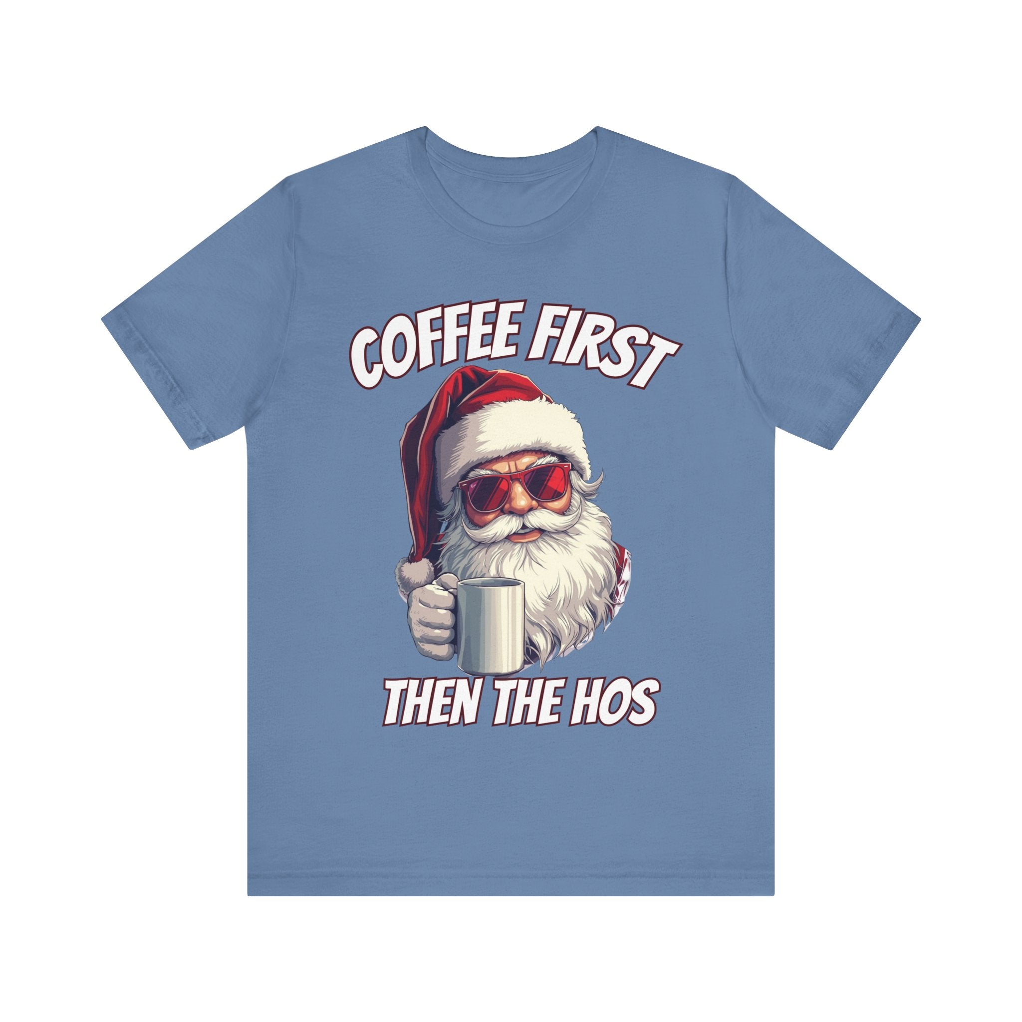 Festive Santa Coffee Tee