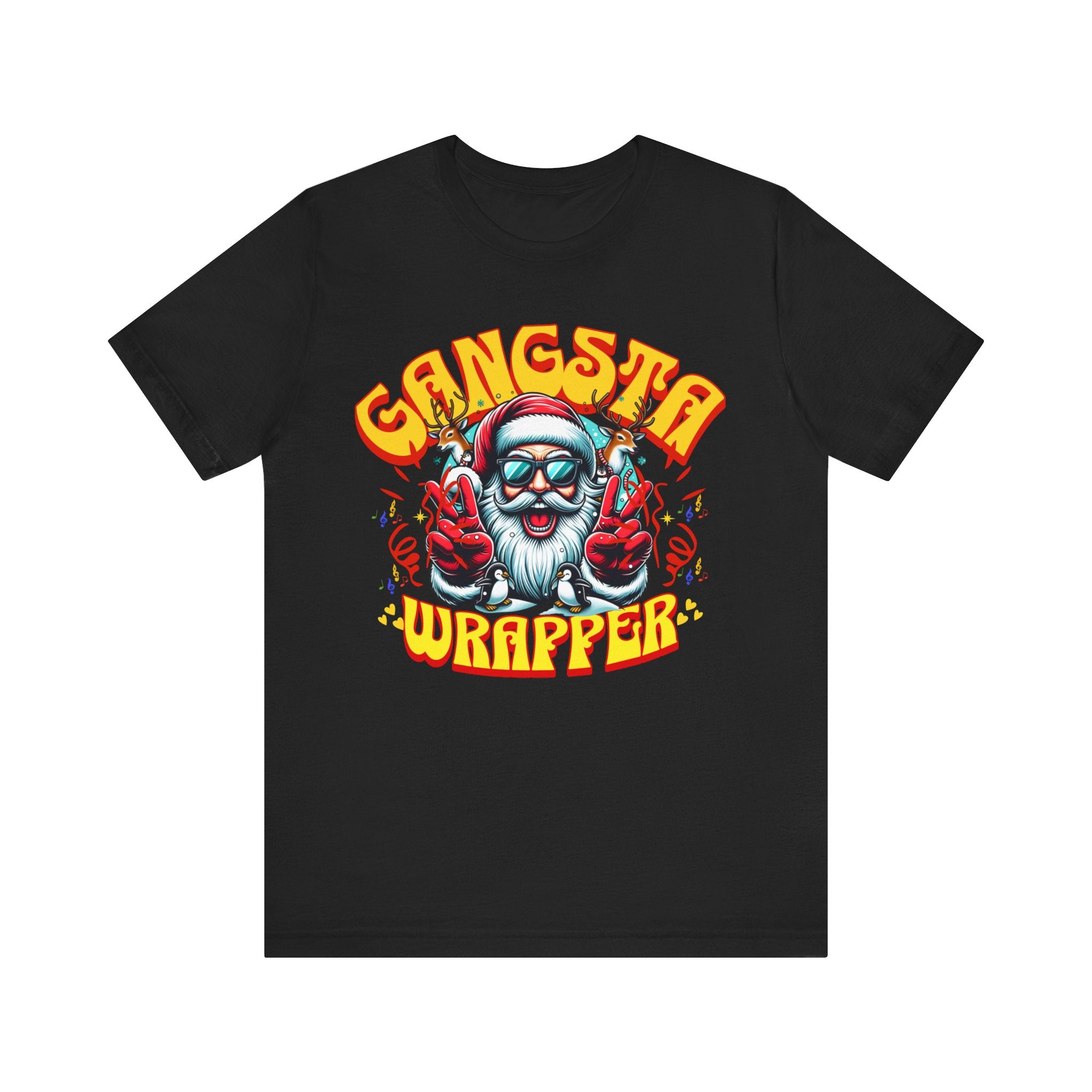 Gangsta Wrapper Tee for Holiday Cheer