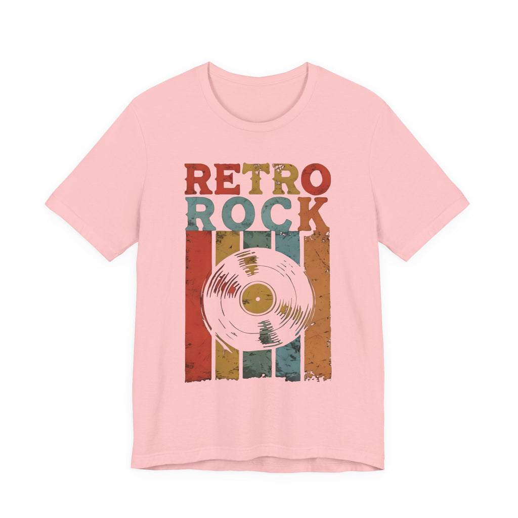 Retro Rock Short Sleeve Tee, Vintage Music T-Shirt, Unisex Rock Band Shirt, Casual Summer Tee, Gift for Music Lovers