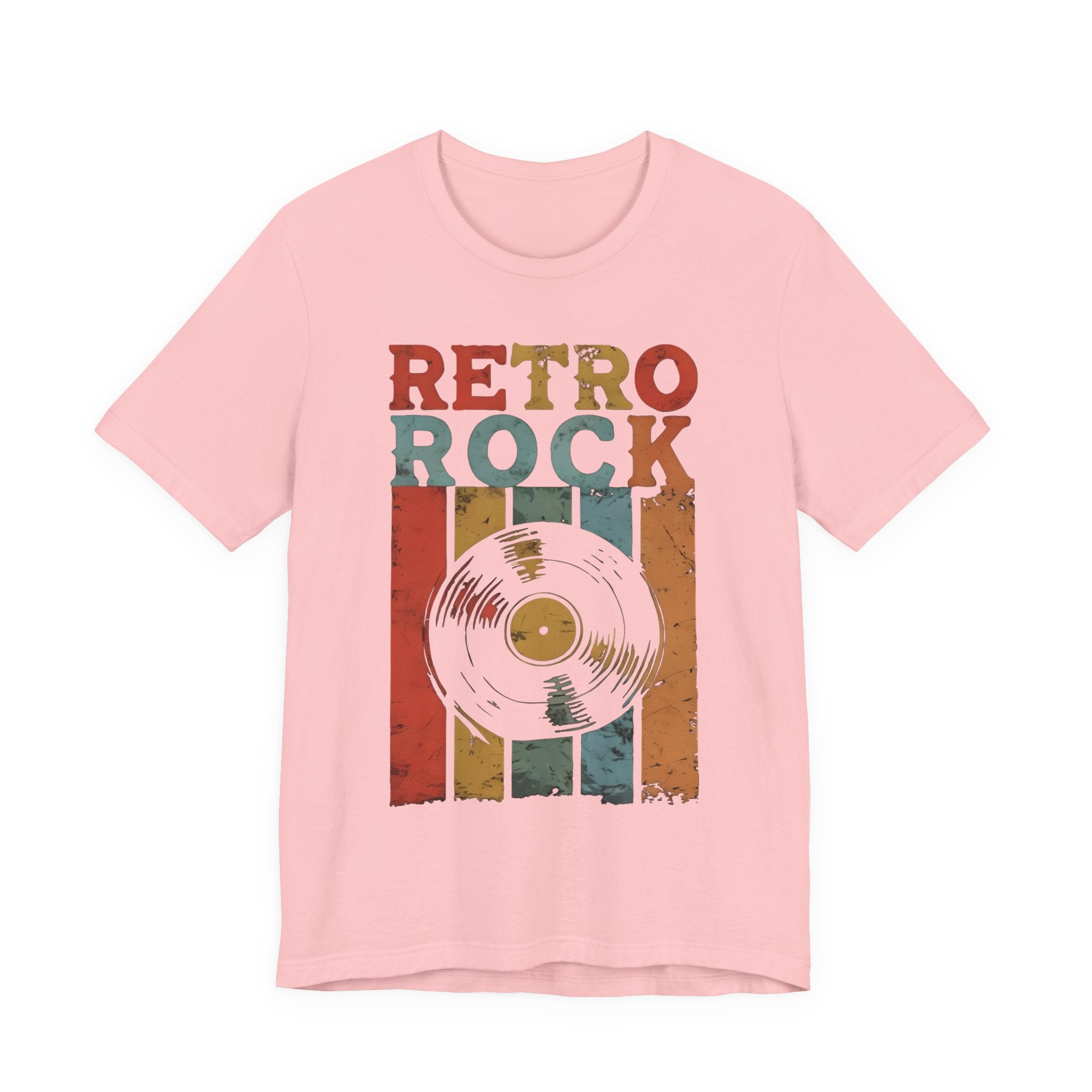Retro Rock Short Sleeve Tee, Vintage Music T-Shirt, Unisex Rock Band Shirt, Casual Summer Tee, Gift for Music Lovers