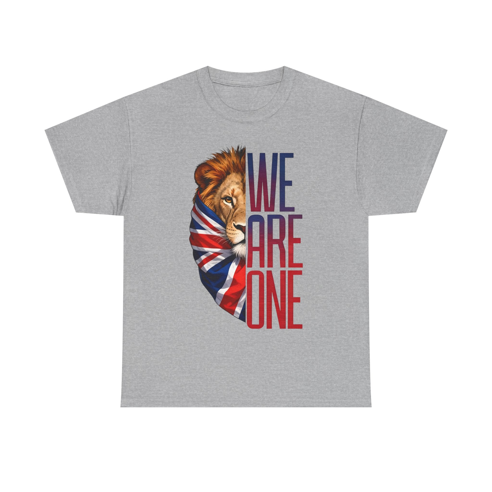 Unity Lion Graphic Tee, Unisex Cotton T-Shirt, Great for Team Spirit, Unity Celebrations, Casual Wear, Gifts for Friends