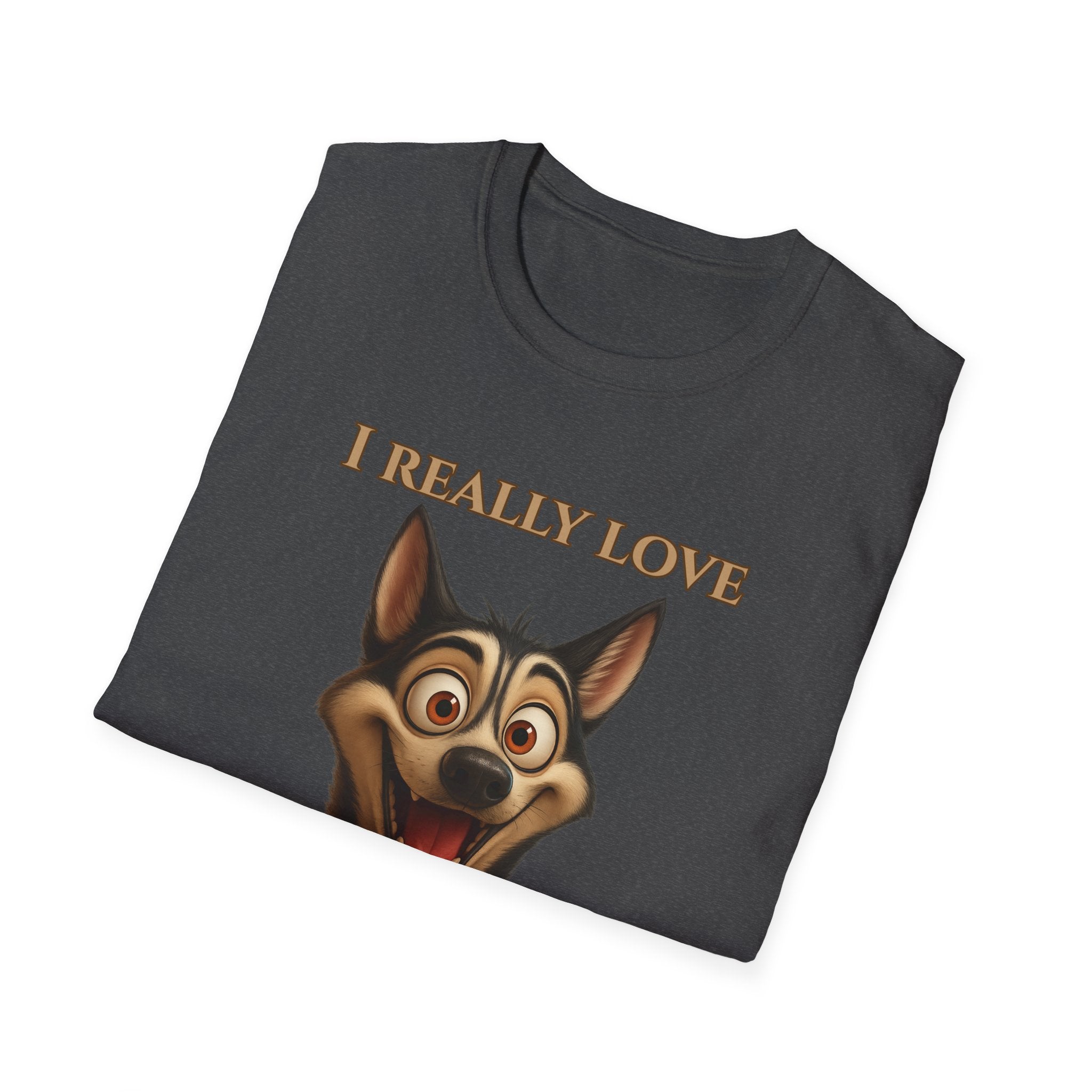 Coffee Lover Unisex Tee, Funny Dog T-Shirt, Cute Pet Apparel, Gift for Dog Lovers, Birthday and Coffee Enthusiasts