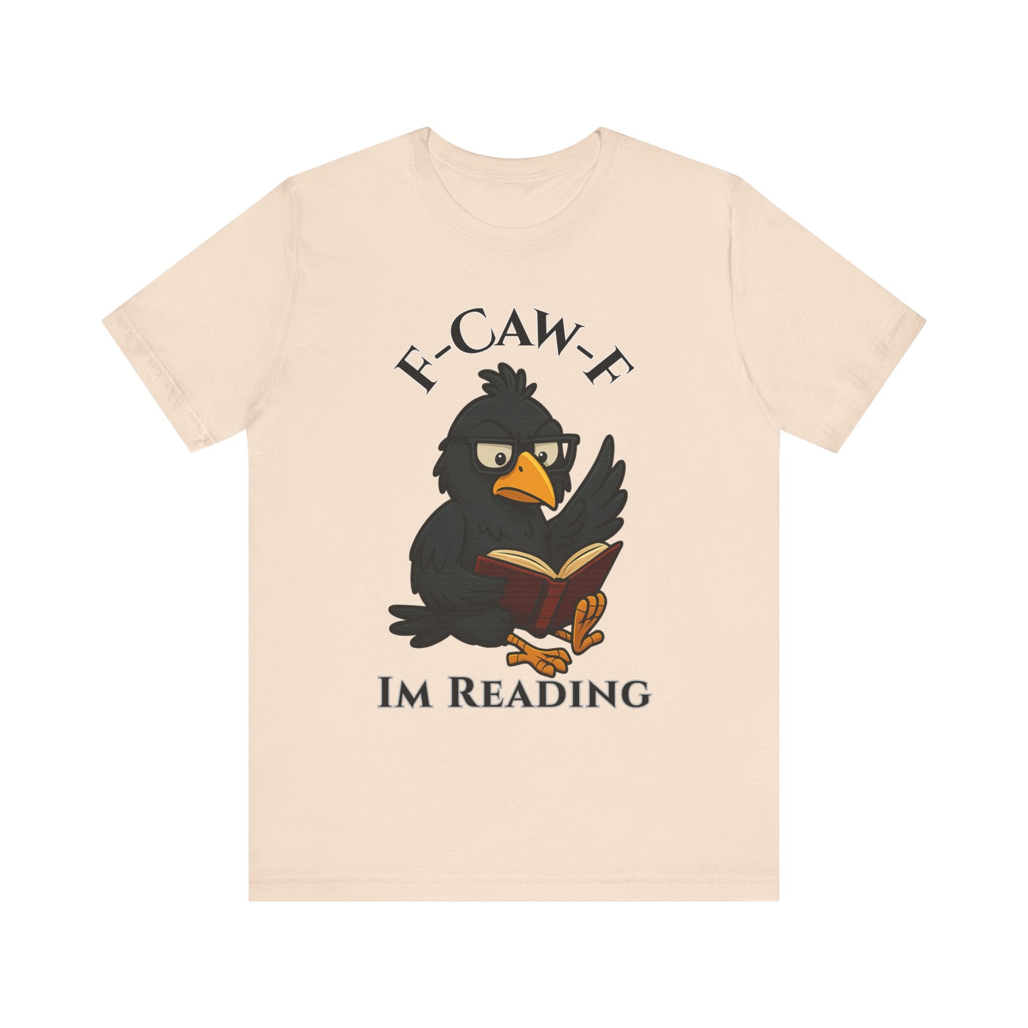 Reading Bird Tee, Funny Literacy Shirt, Gift for Book Lovers, Cute Casual T-Shirt, Reading Enthusiast Apparel, Bird-Themed Gift