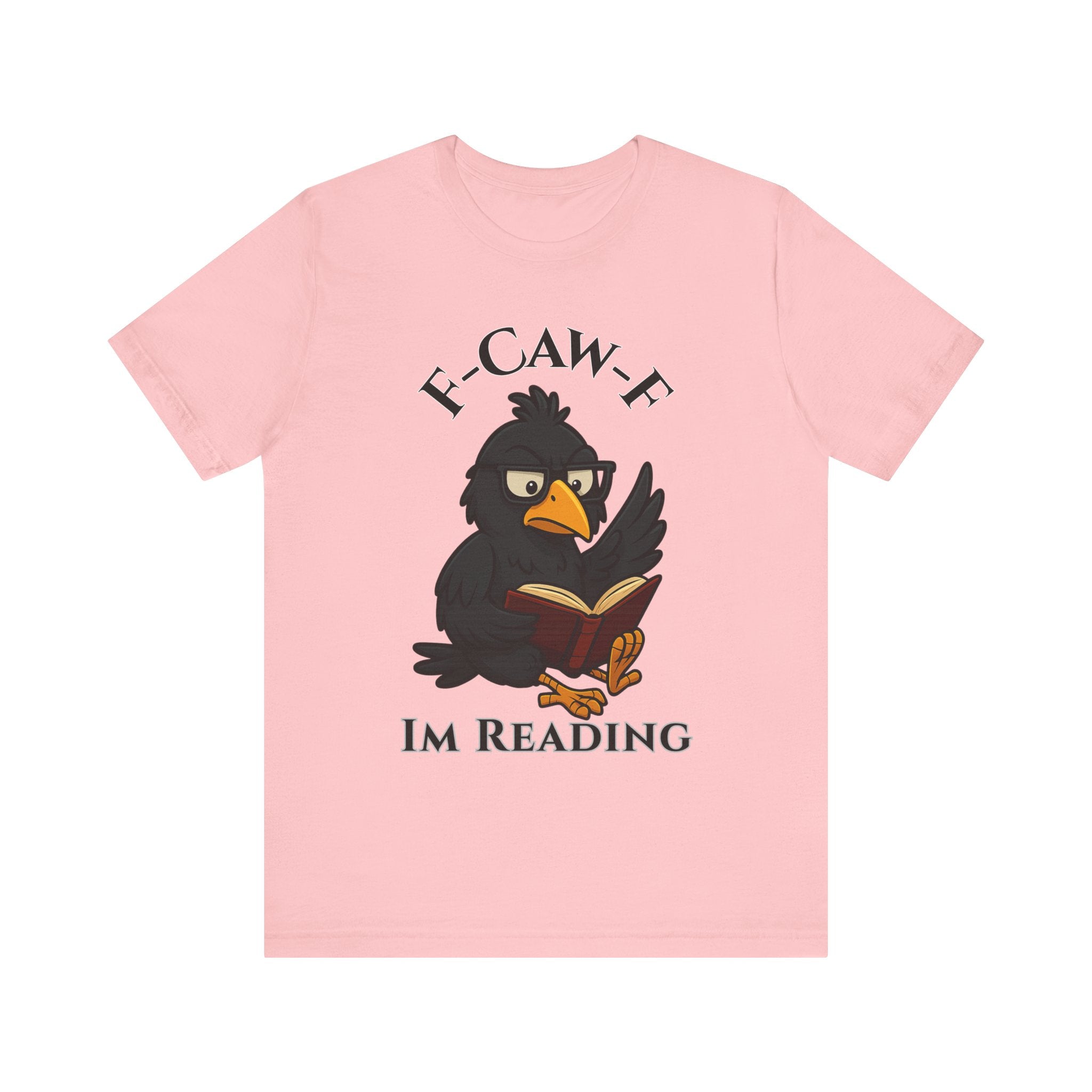 Reading Bird Tee, Funny Literacy Shirt, Gift for Book Lovers, Cute Casual T-Shirt, Reading Enthusiast Apparel, Bird-Themed Gift